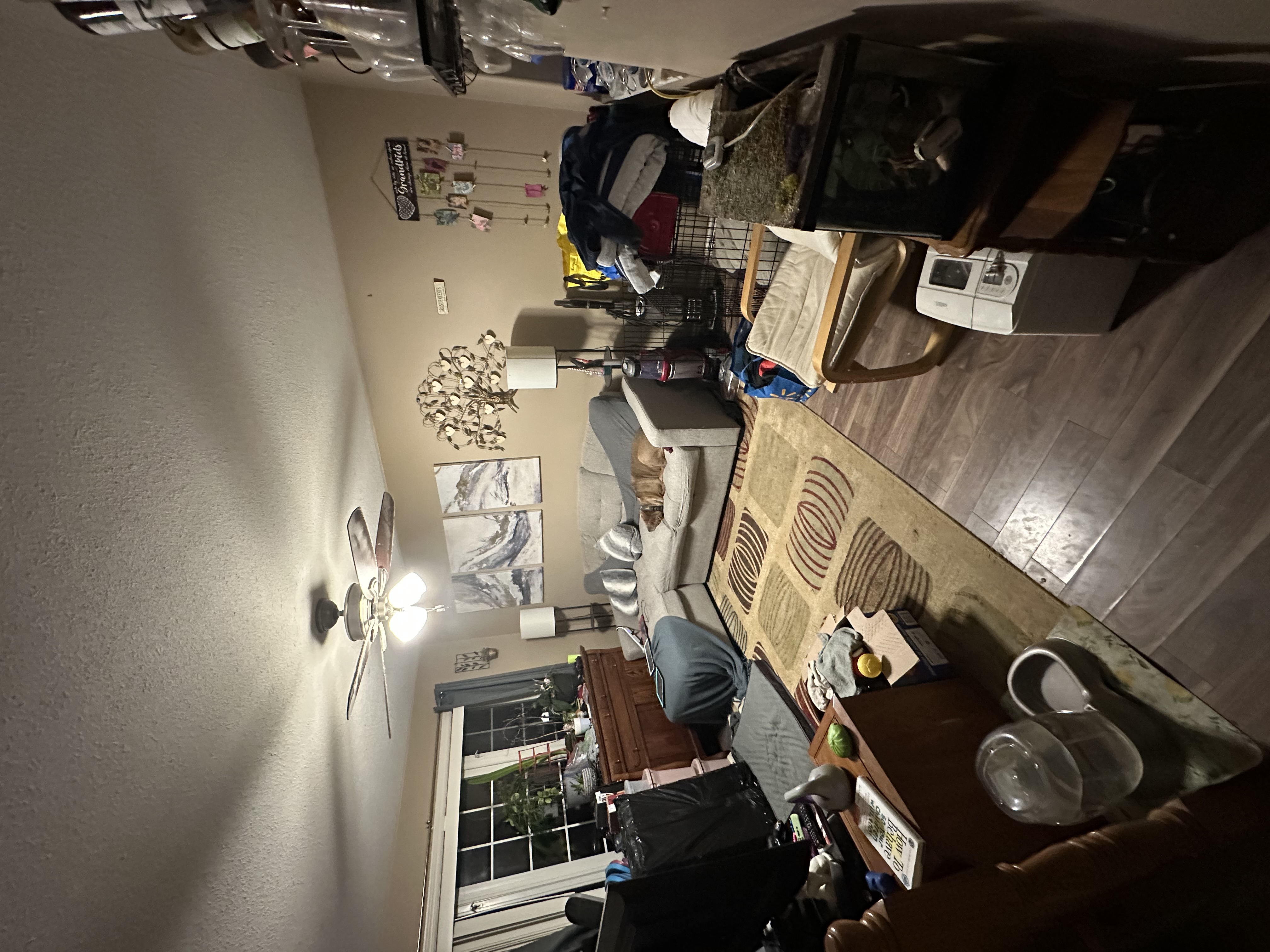 Modern Living room Before