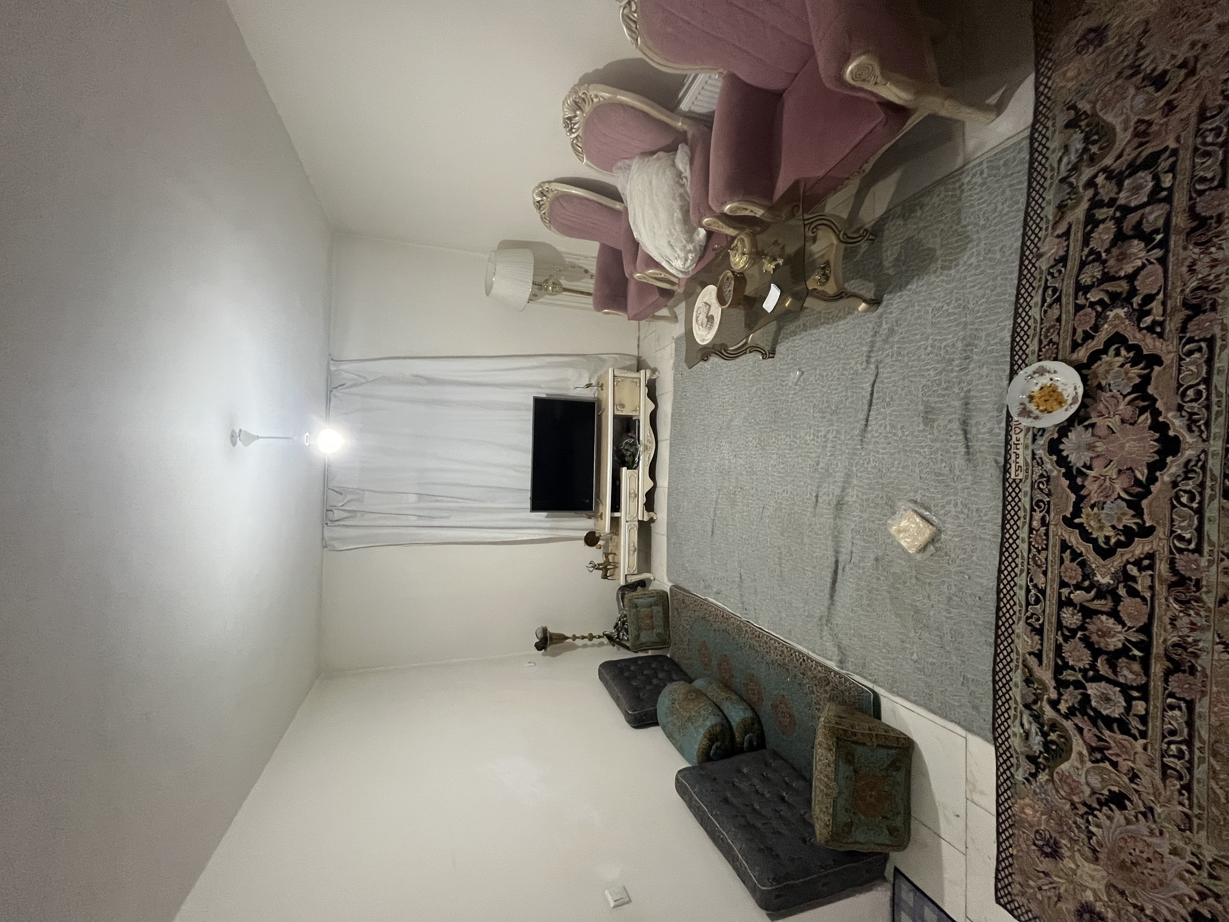 Modern Living room Before