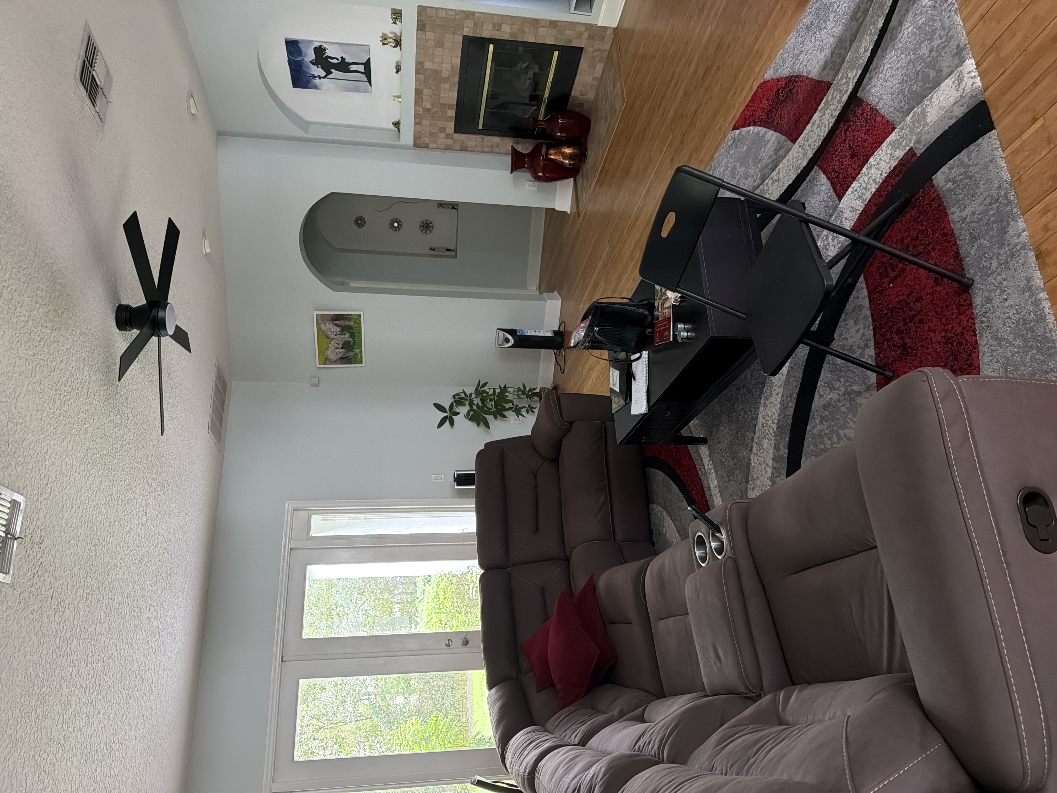 Modern Living room Before