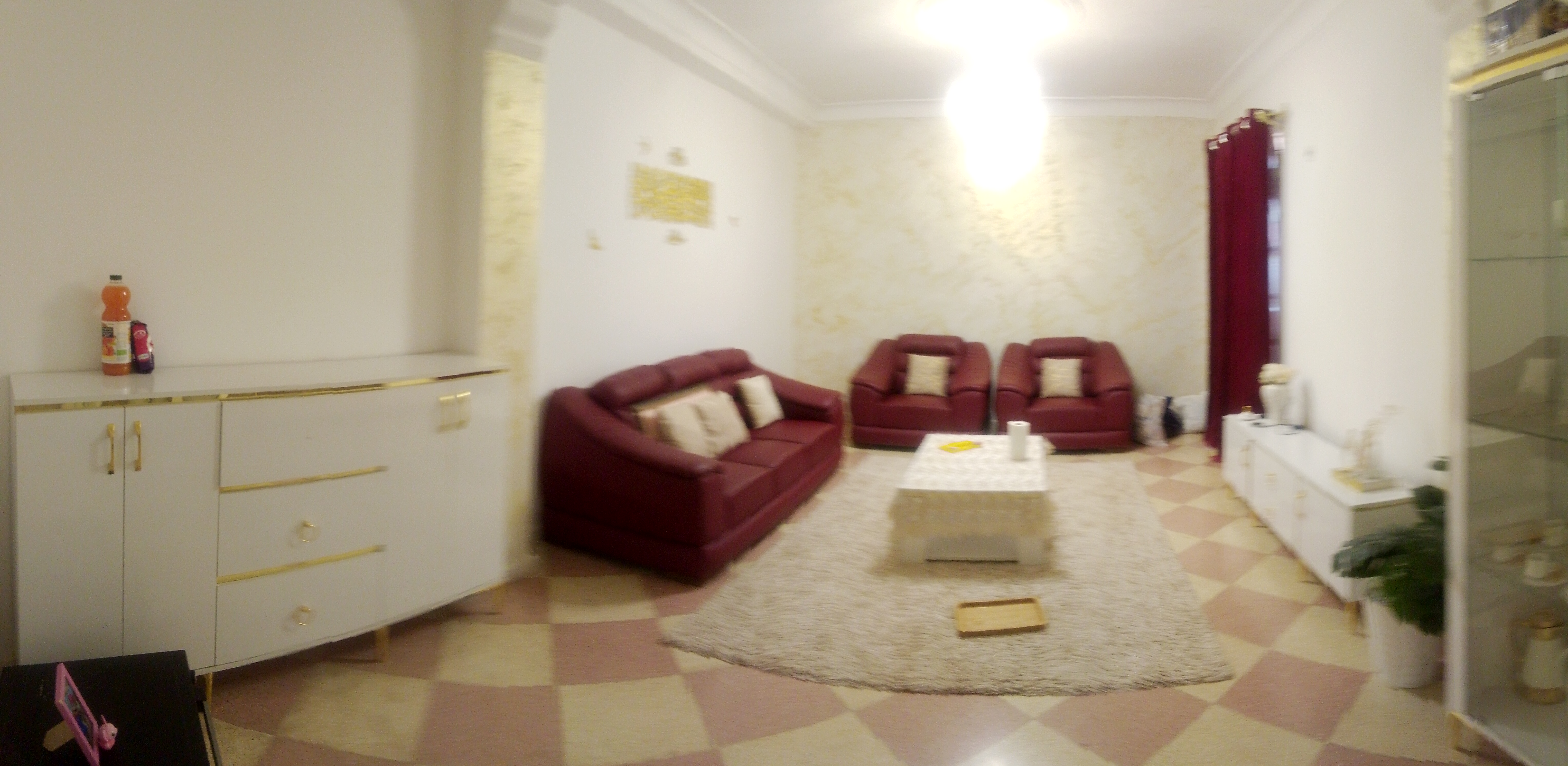 Modern Living room Before