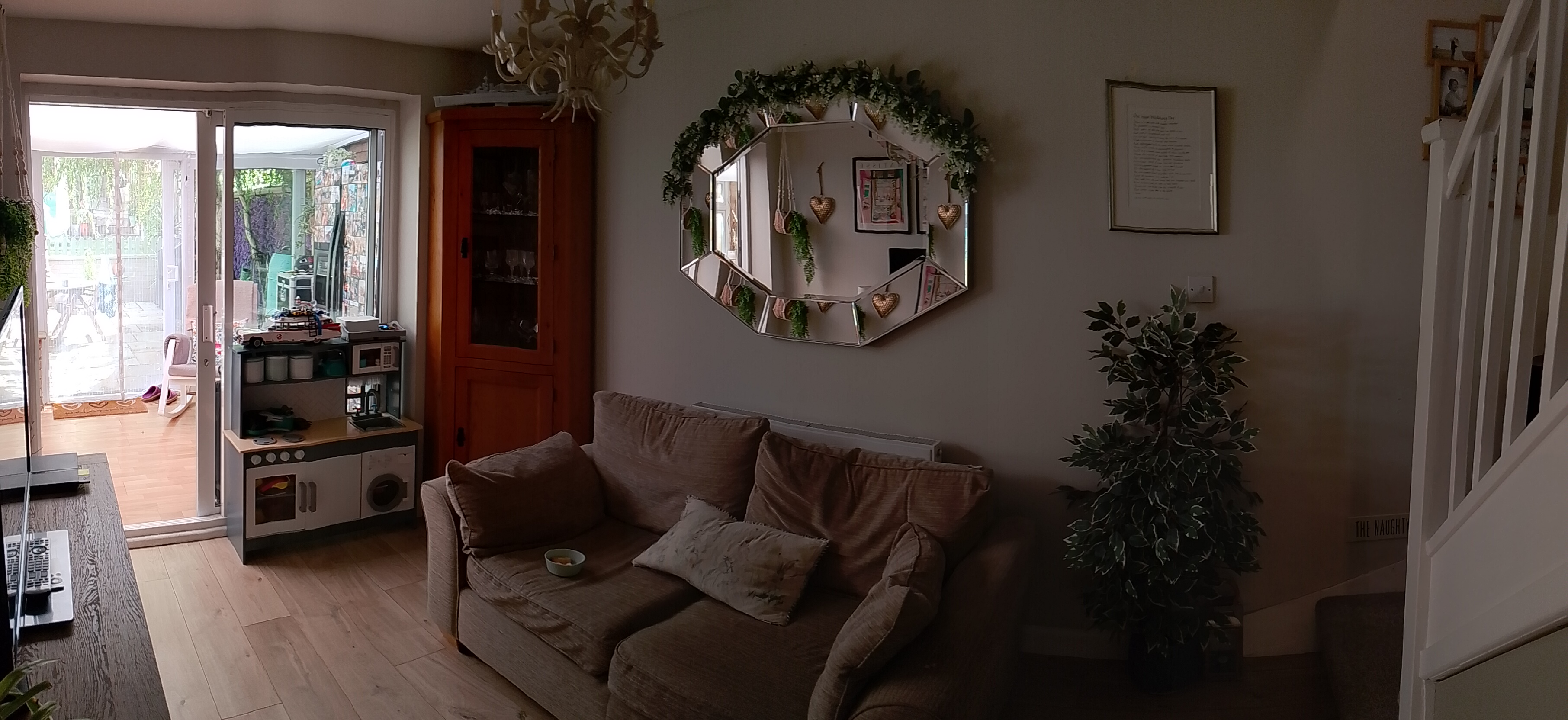 Modern Living room Before
