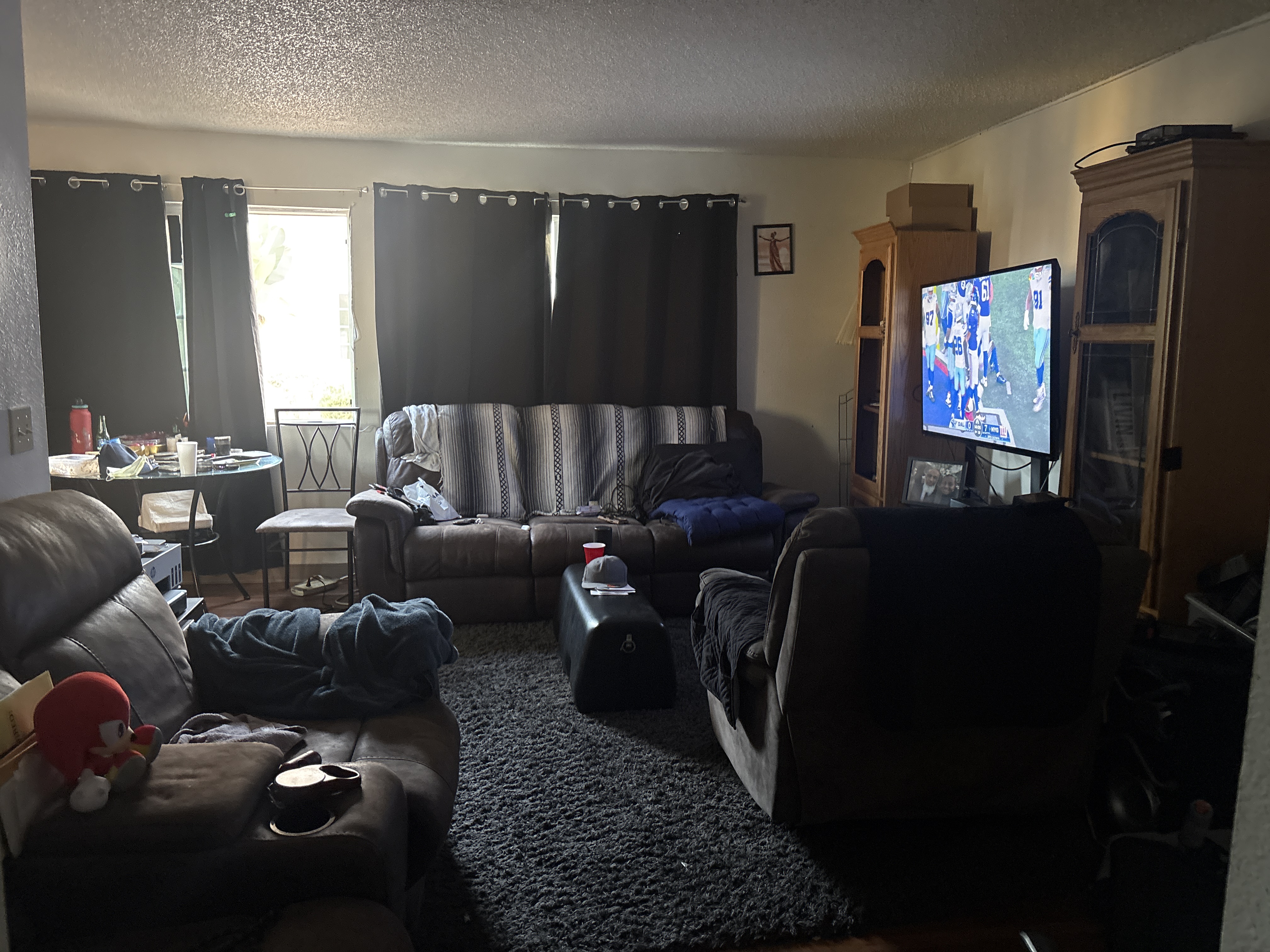 Modern Living room Before