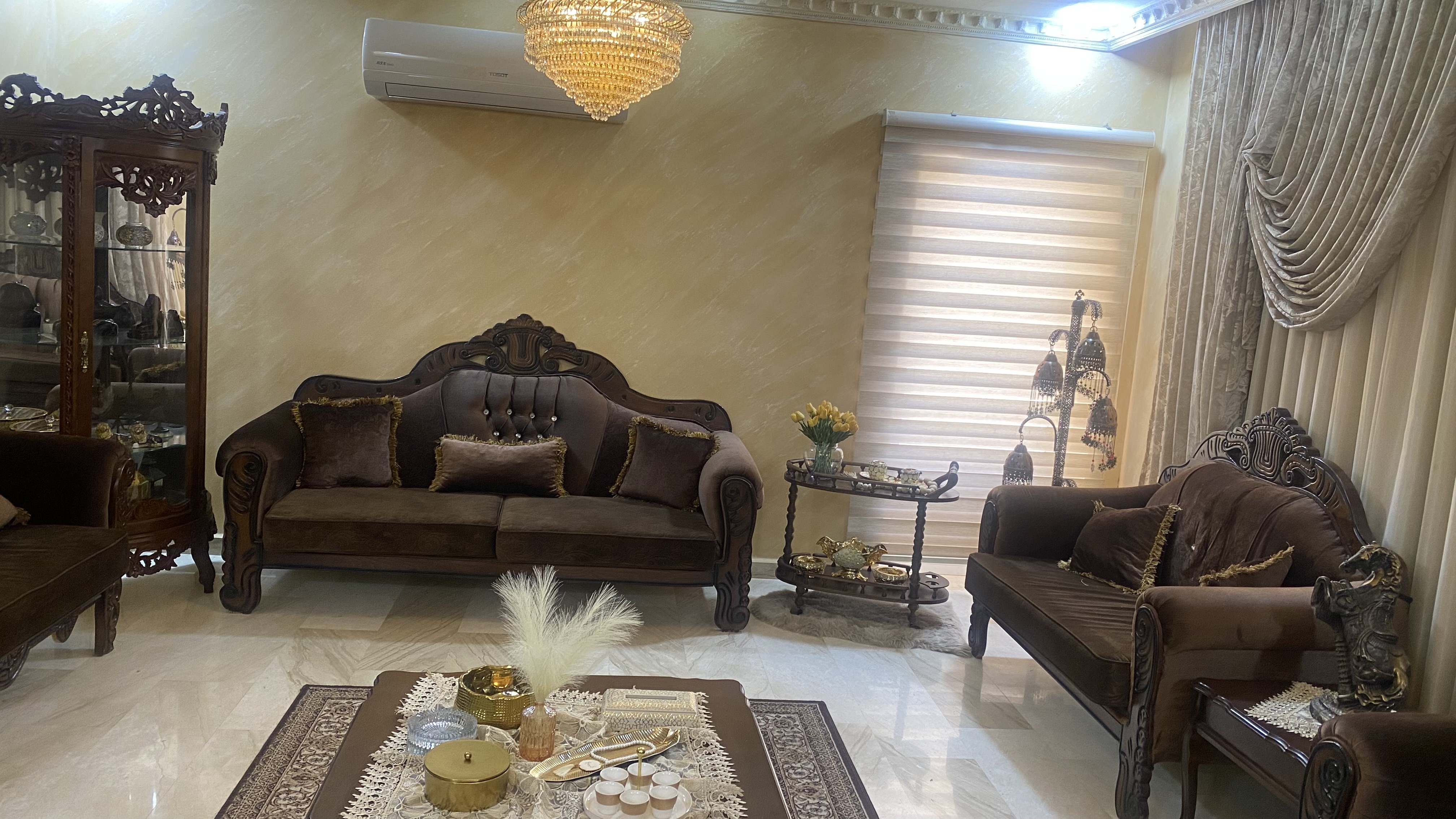 Modern Living room Before