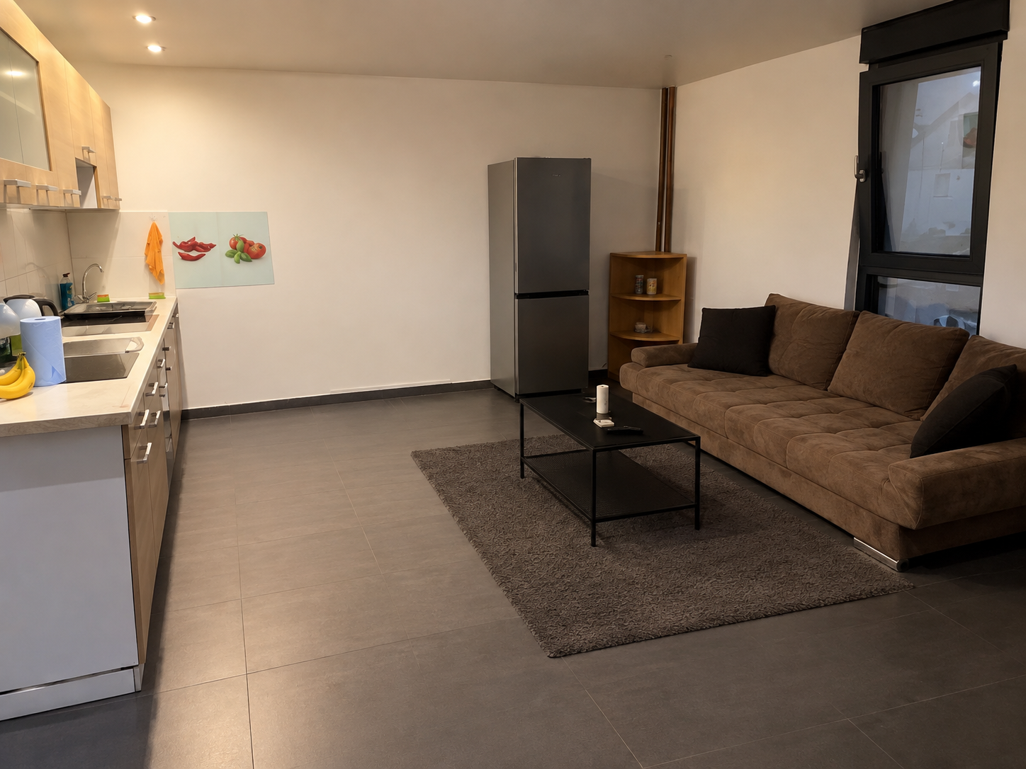 Modern Living room Before