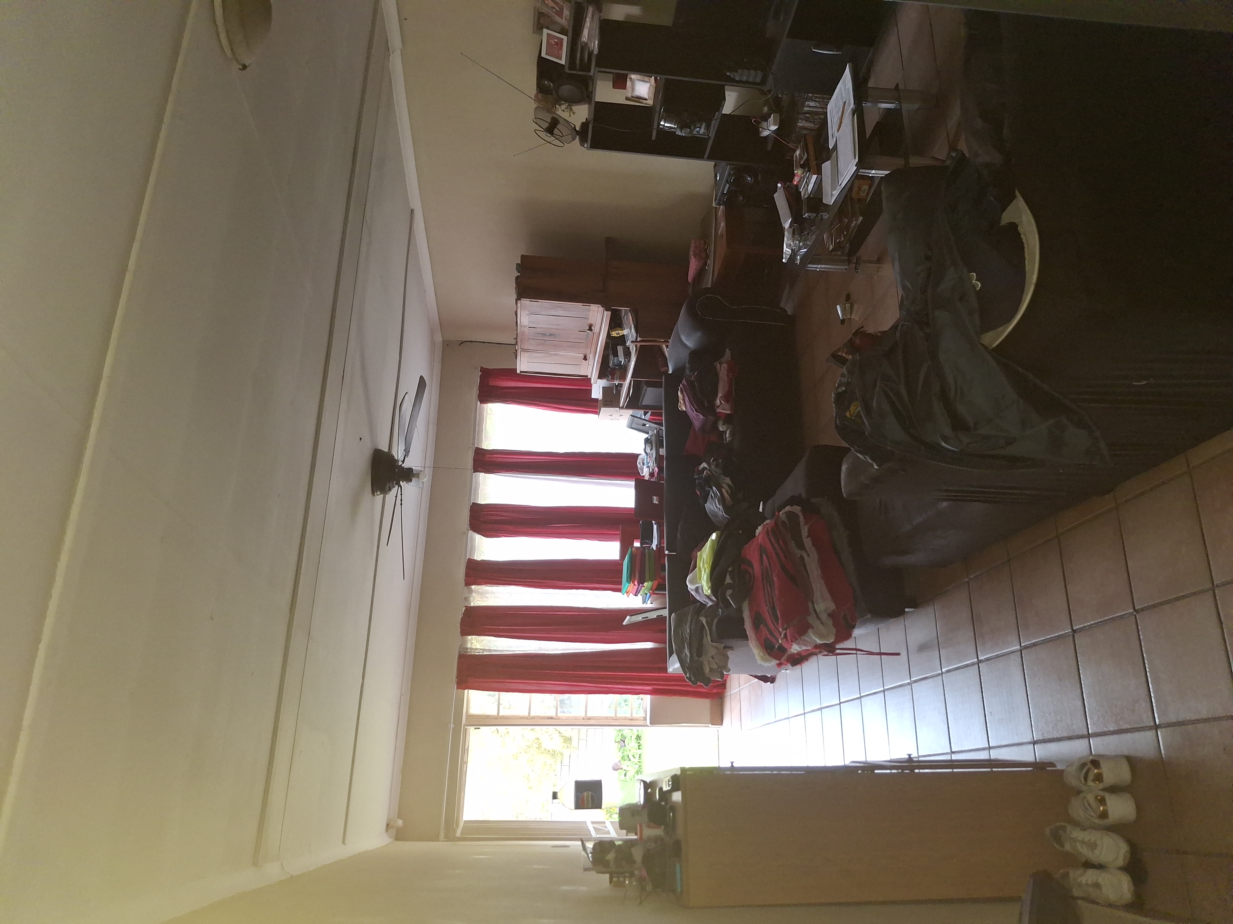 Modern Living room Before