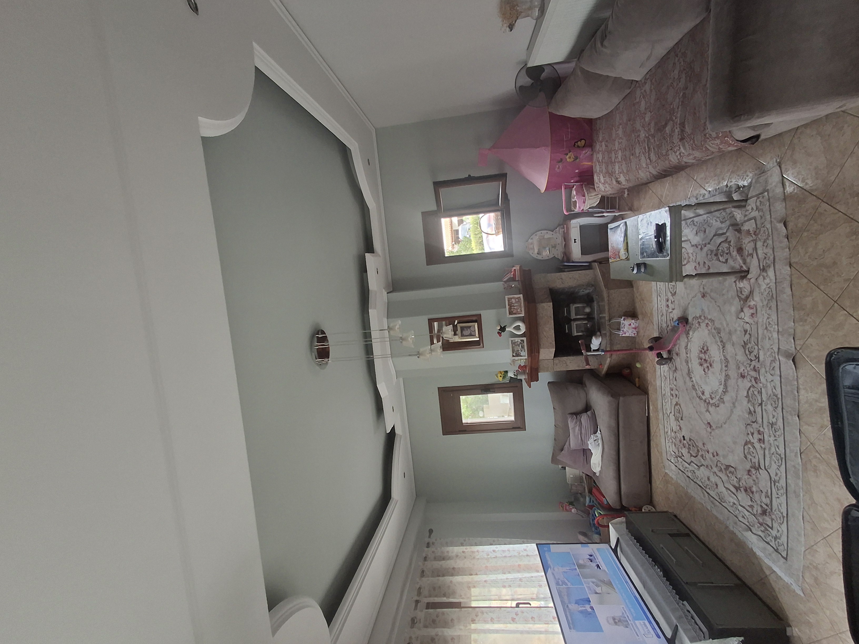 Modern Living room Before