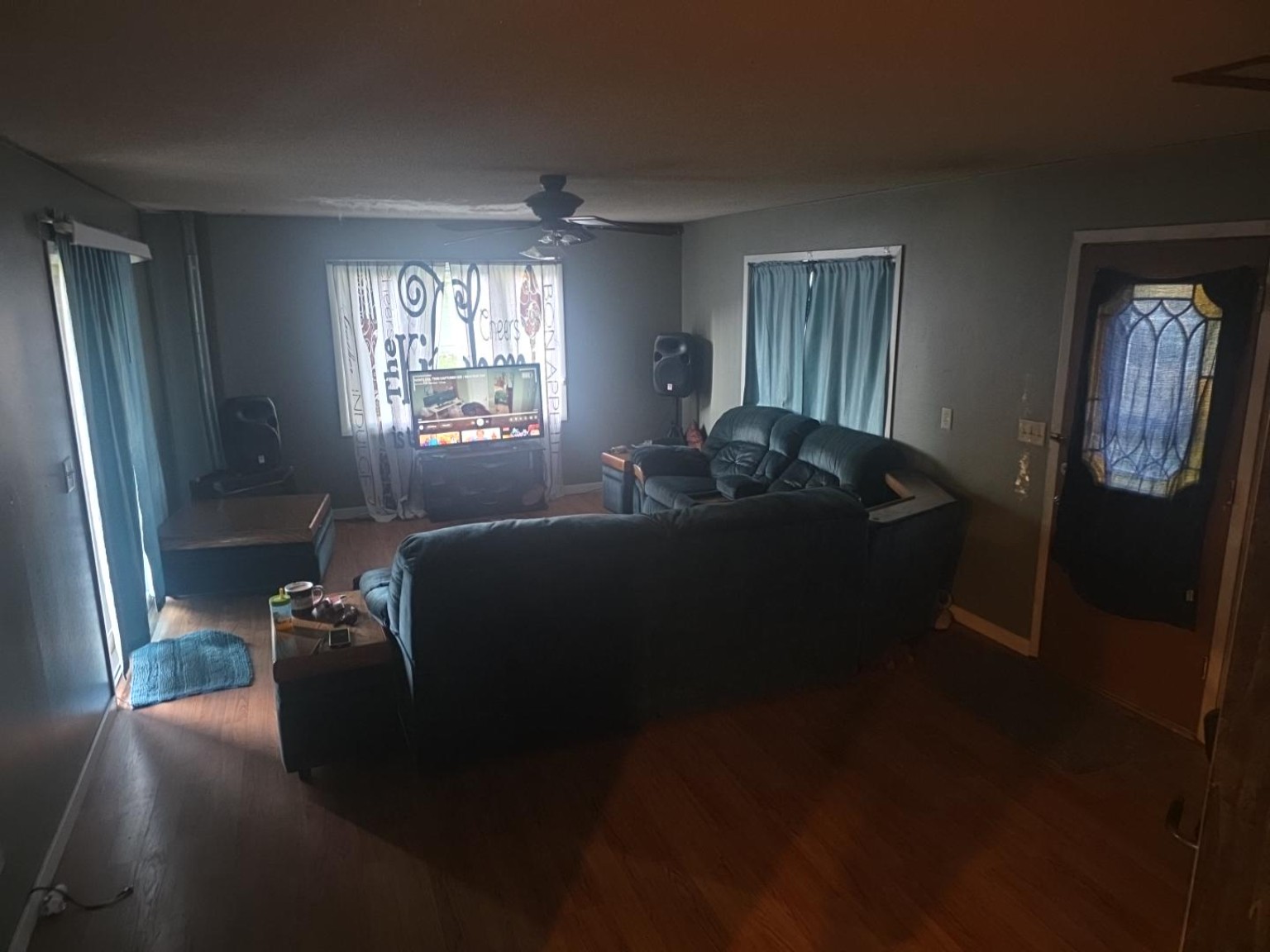 Modern Living room Before