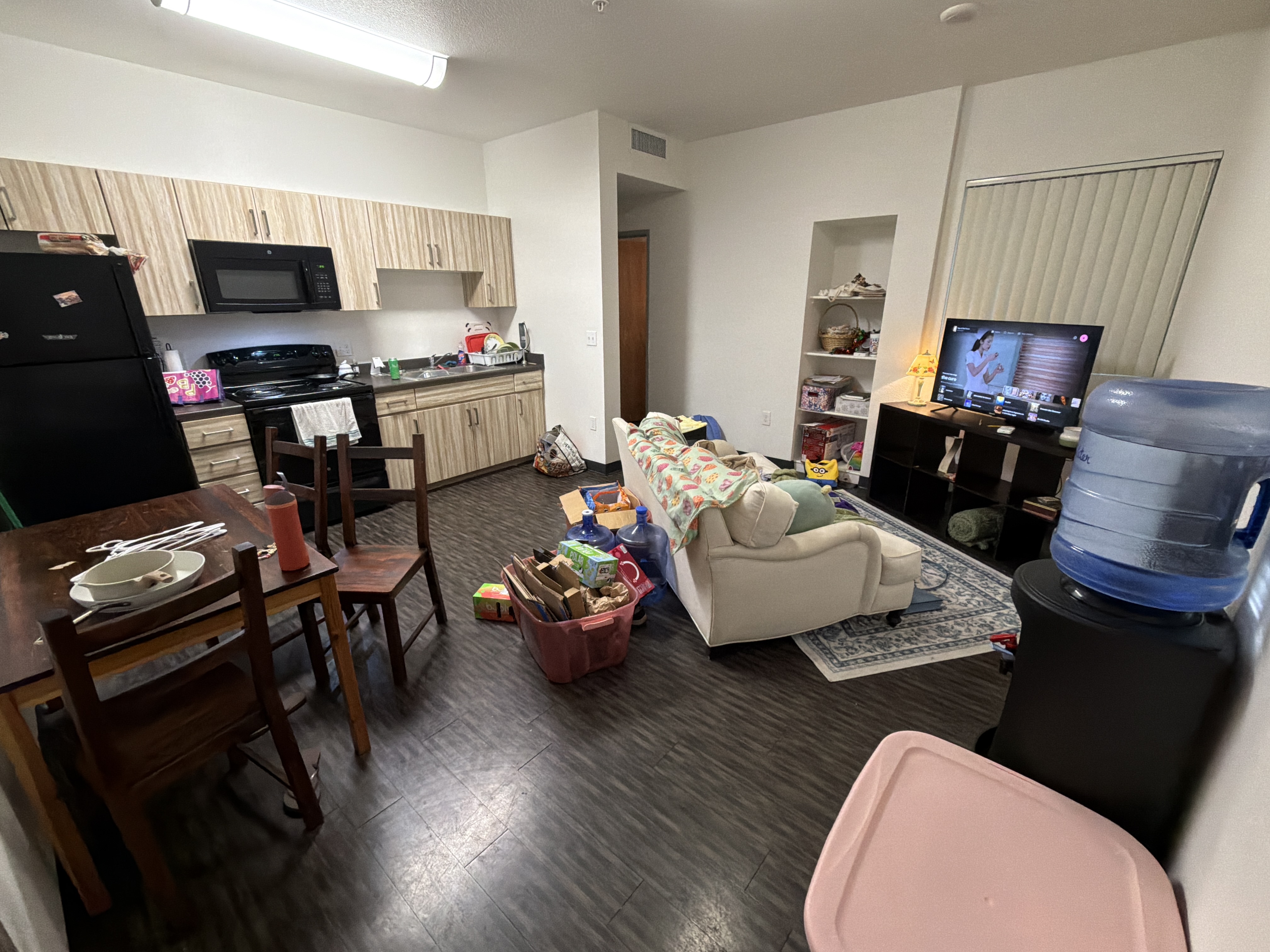 Modern Living room Before