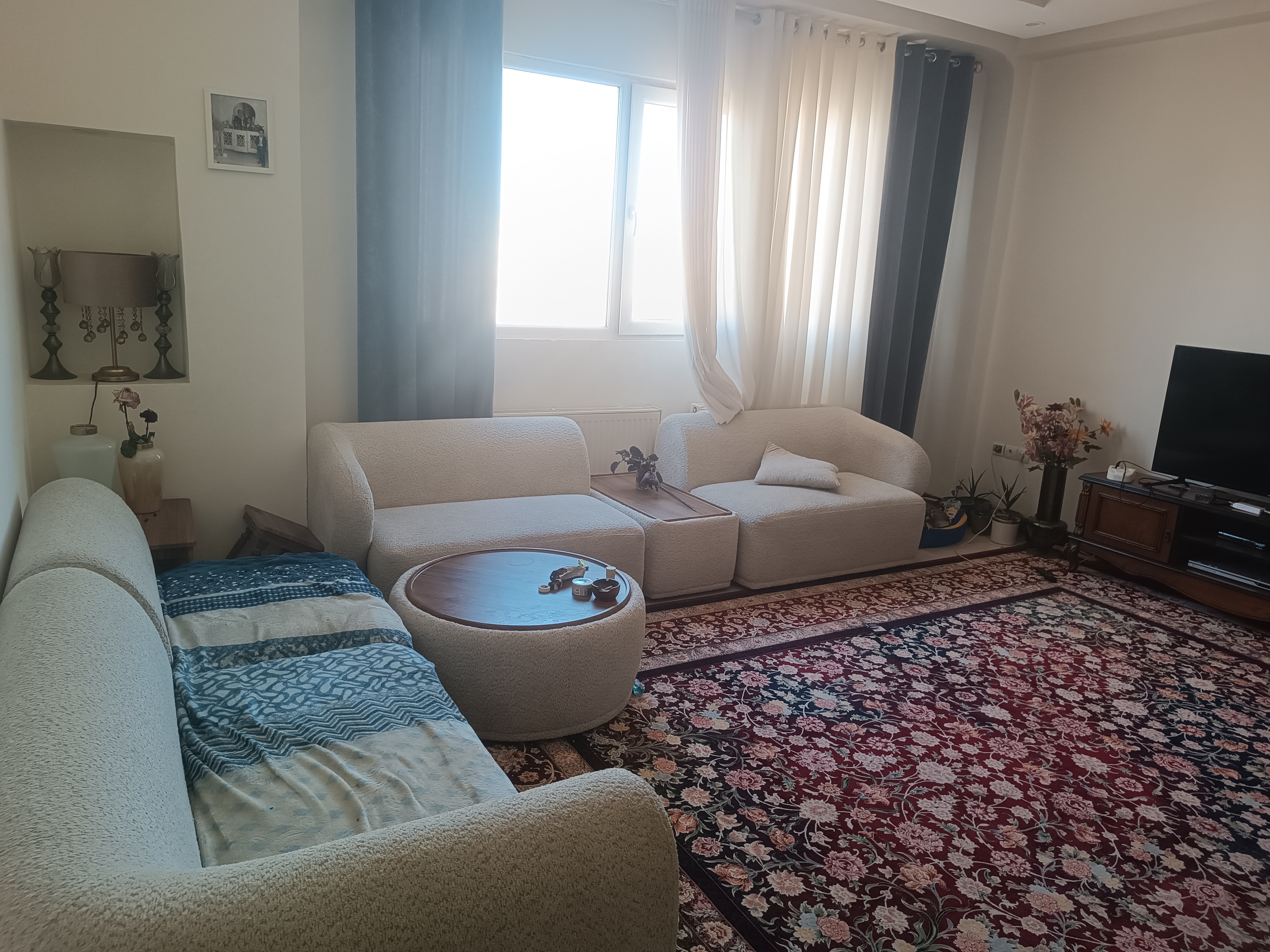 Modern Living room Before