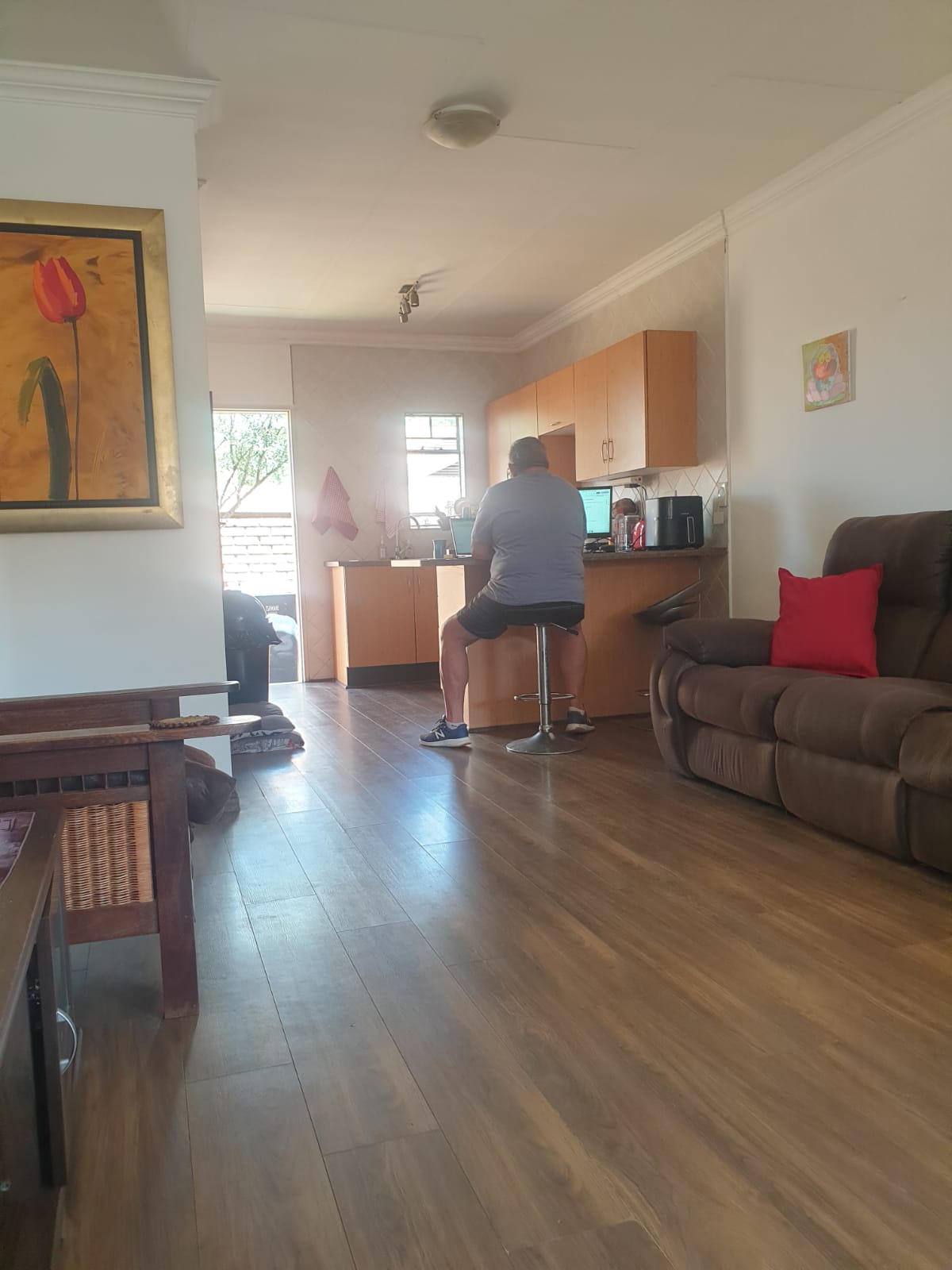 Modern Living room Before