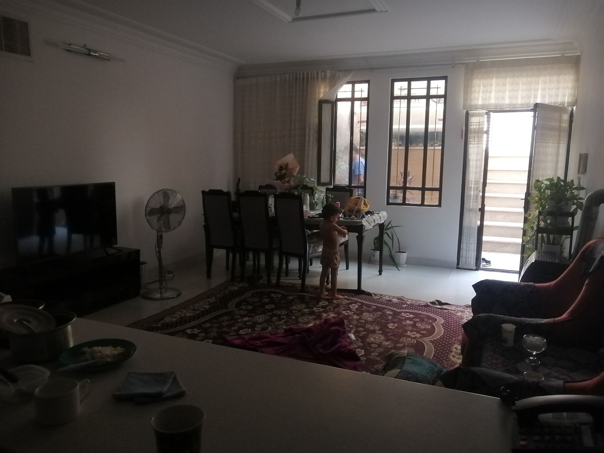 Modern Living room Before