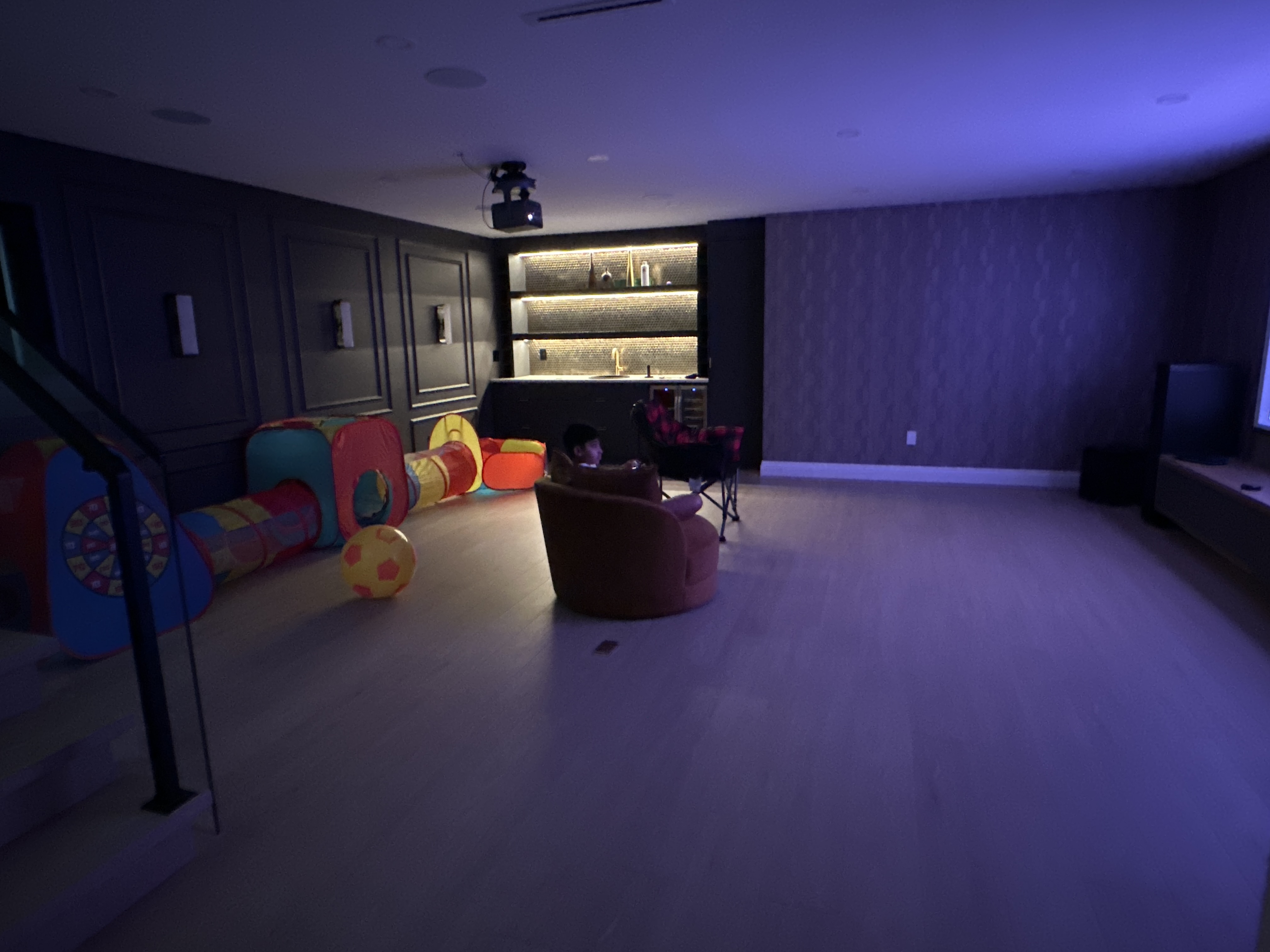 Modern Living room Before