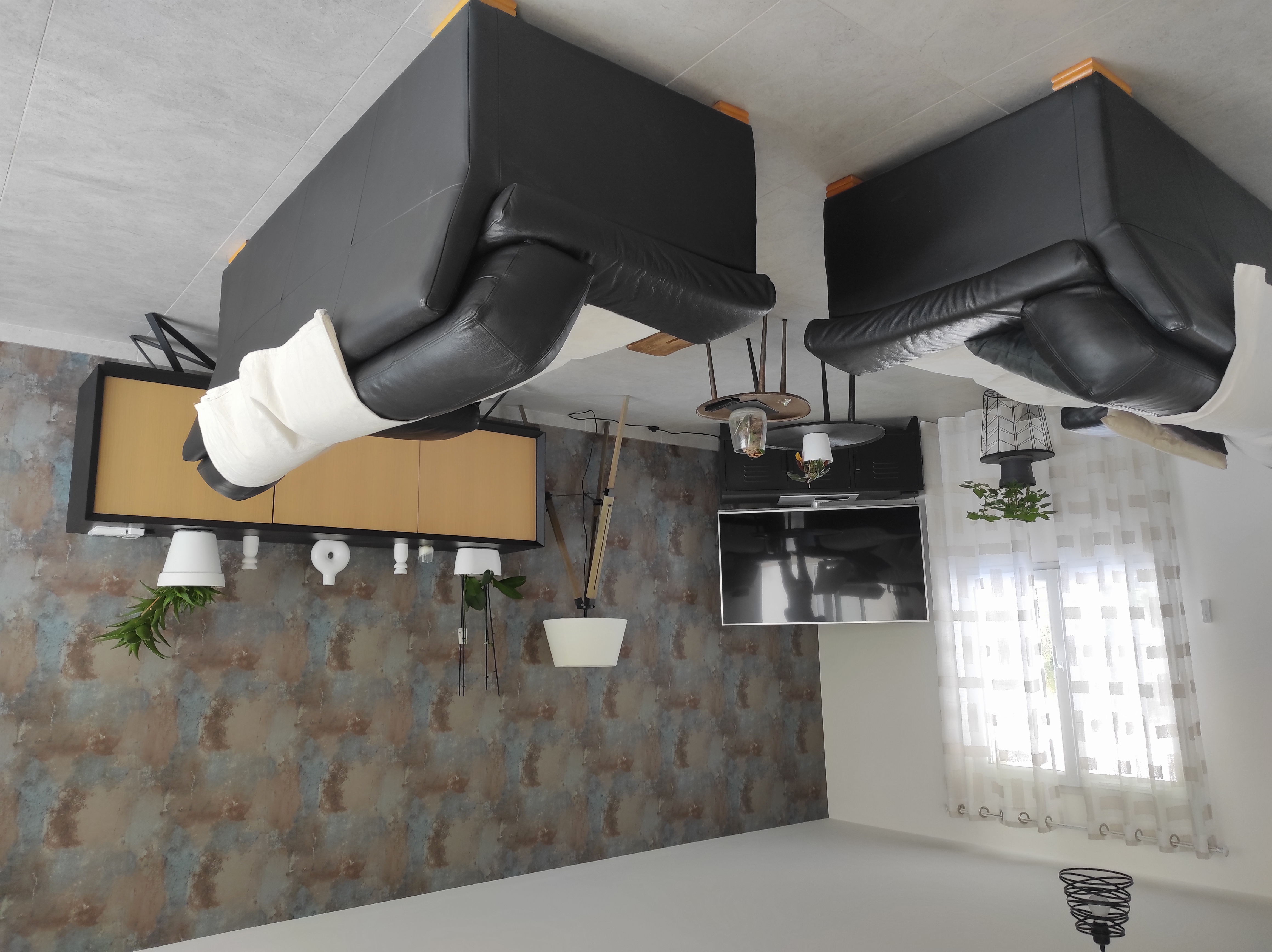 Modern Living room Before
