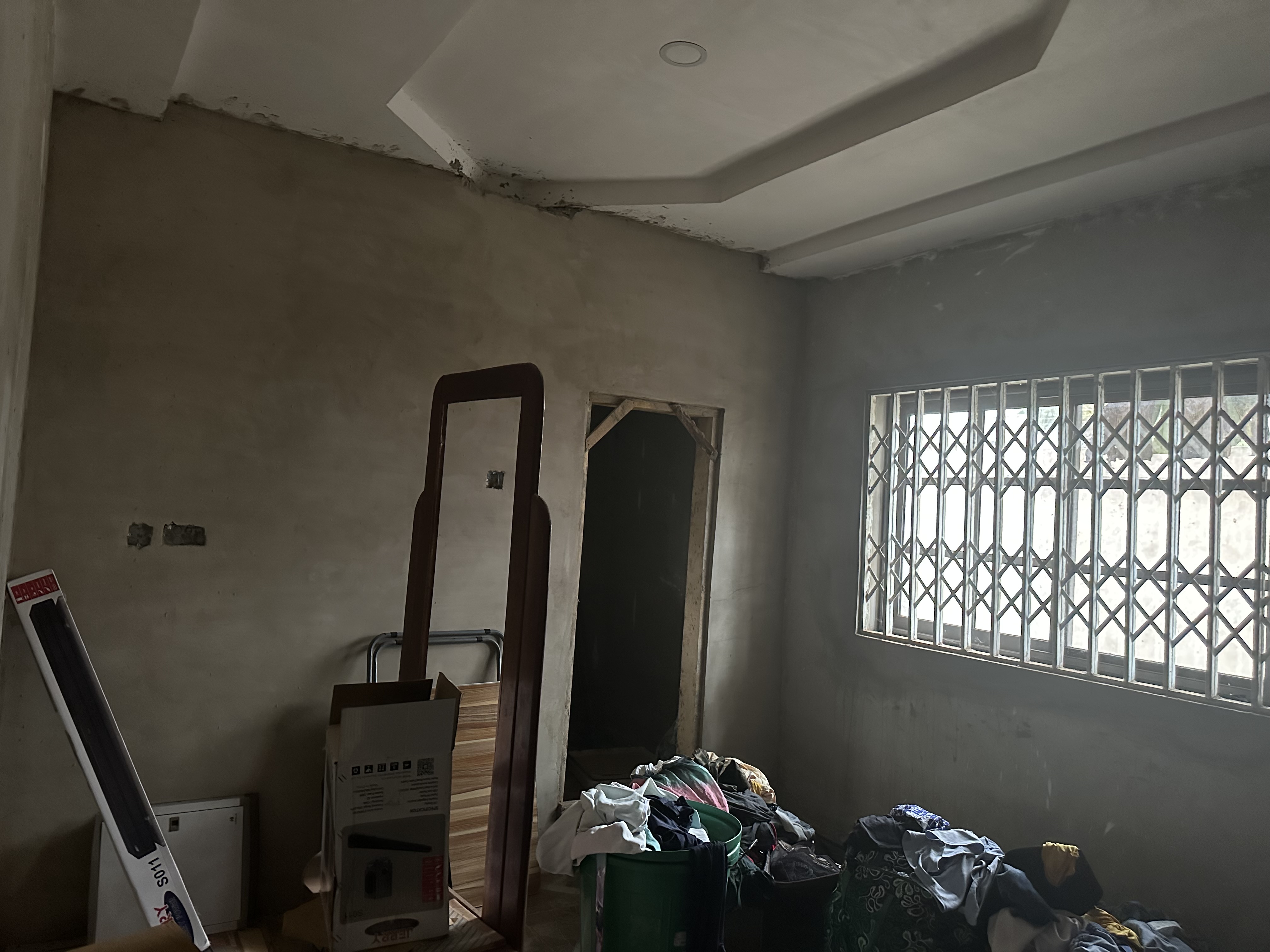 Modern Living room Before