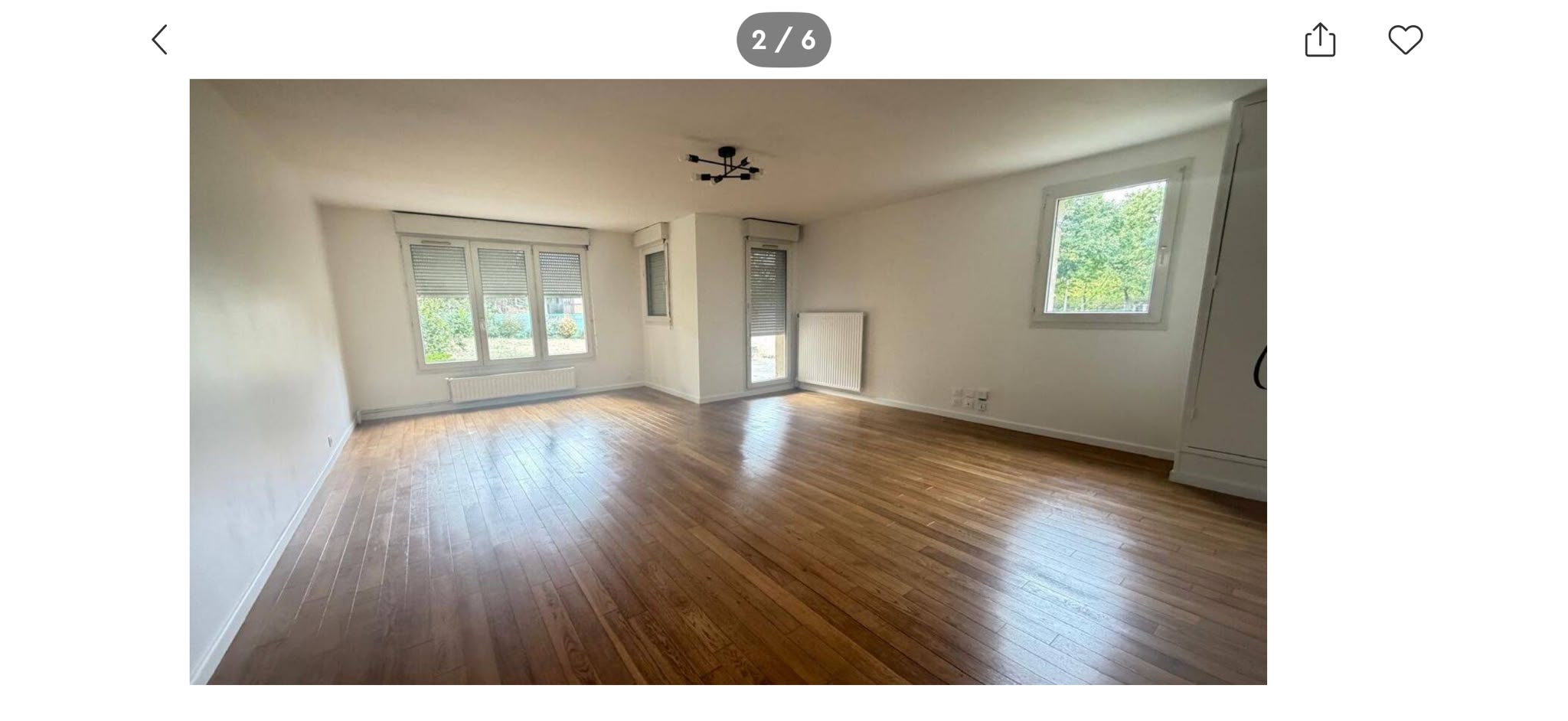 Modern Living room Before