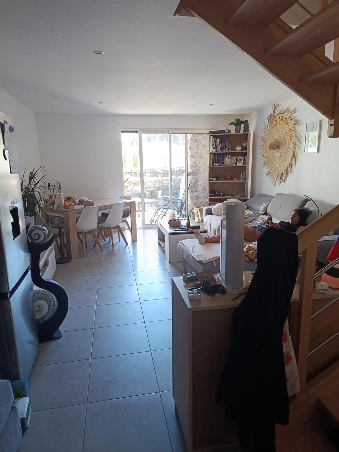 Modern Living room Before