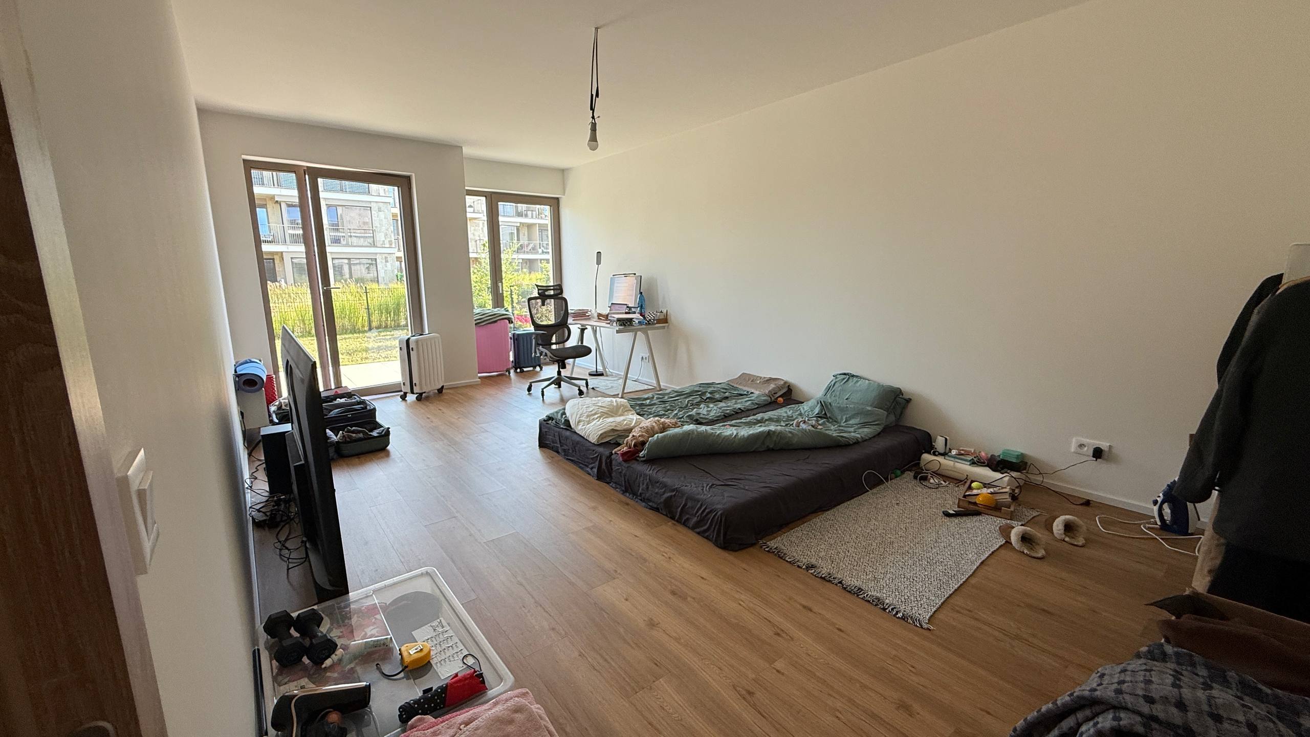 Modern Living room Before