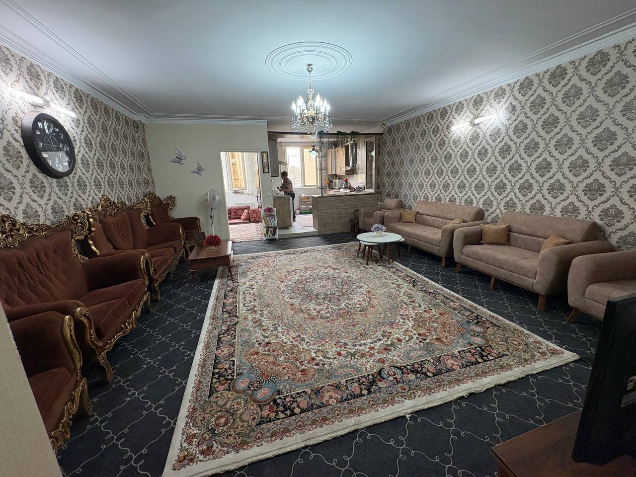 Modern Living room Before
