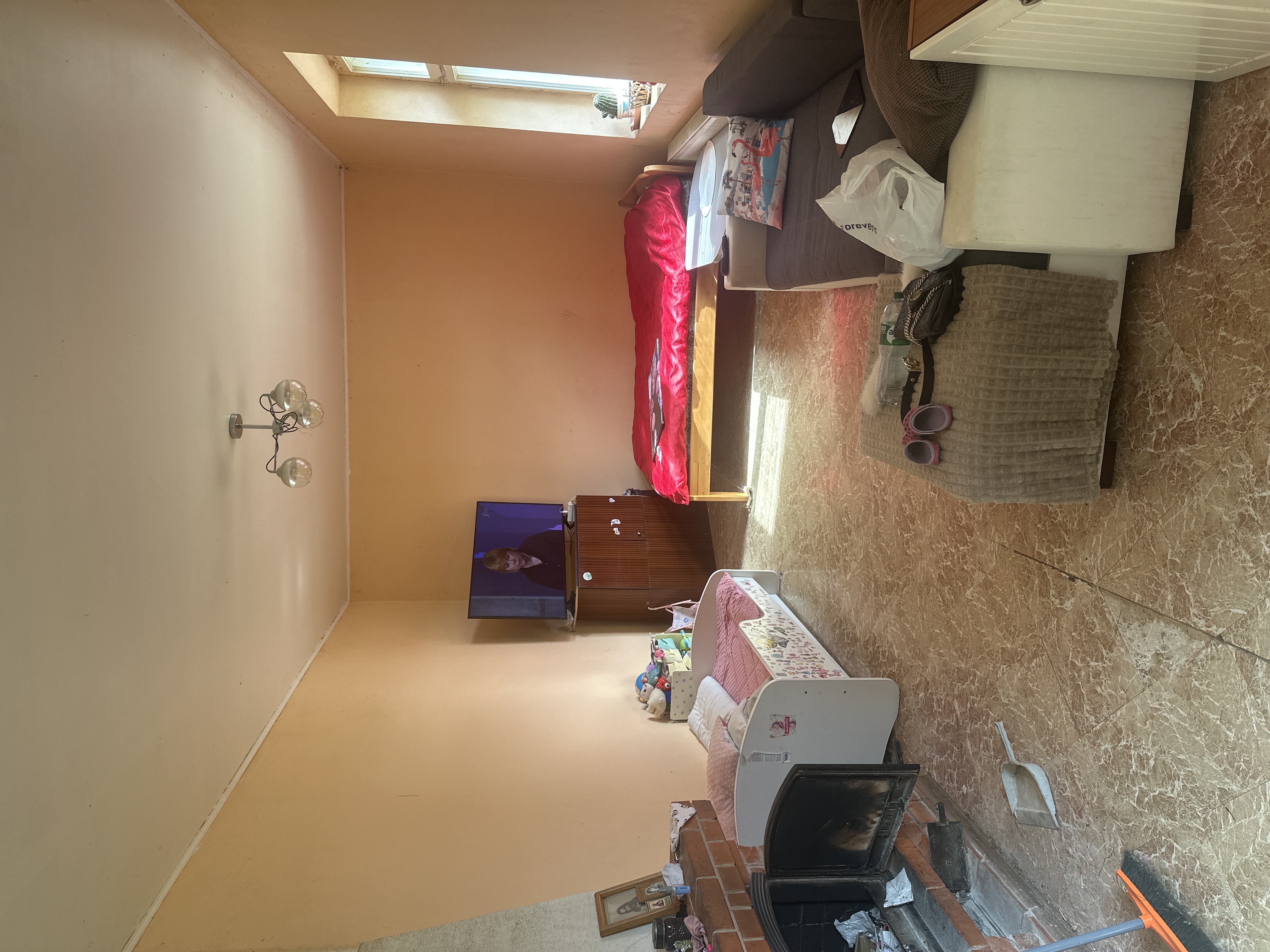 Modern Living room Before