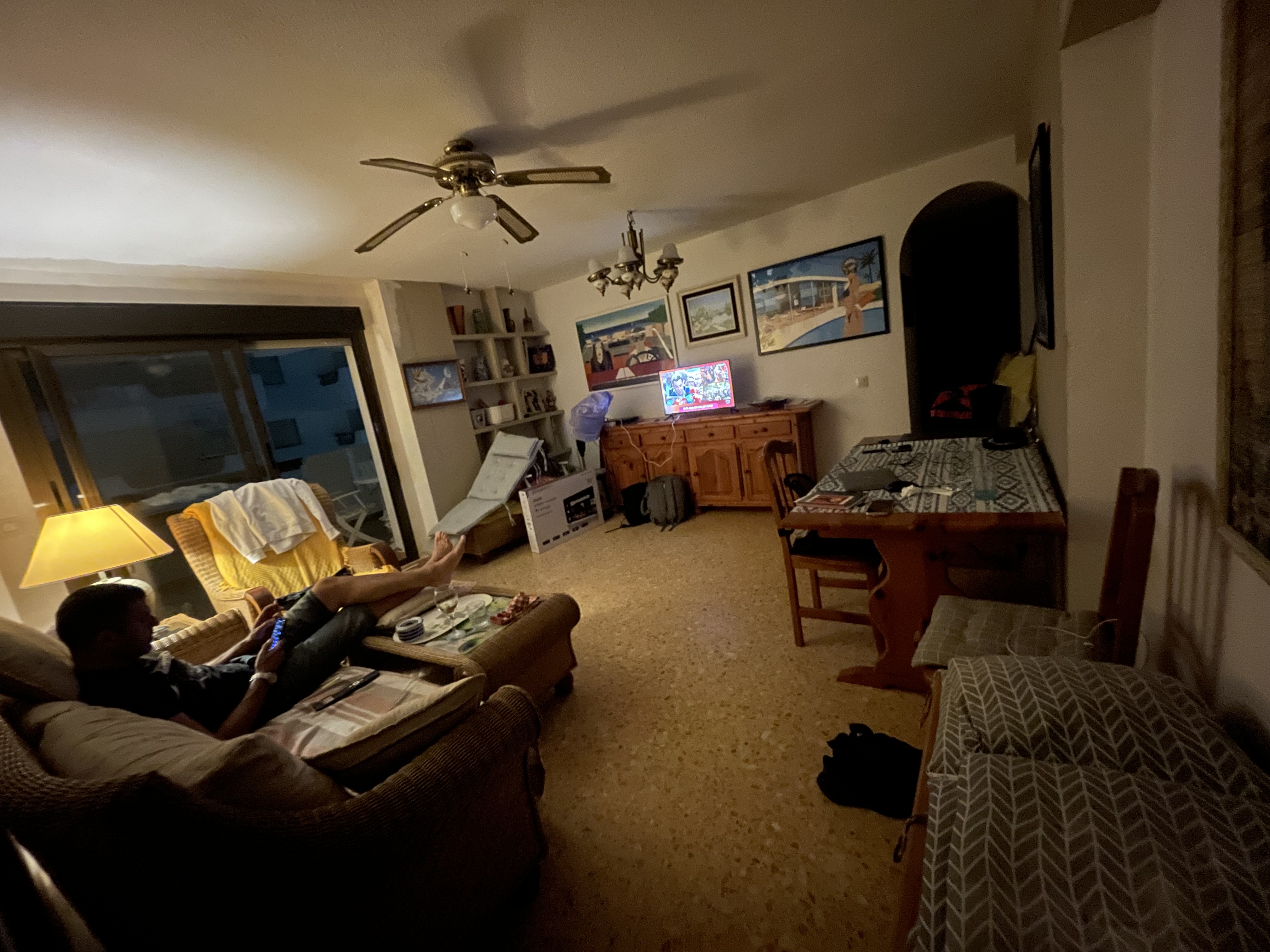 Modern Living room Before