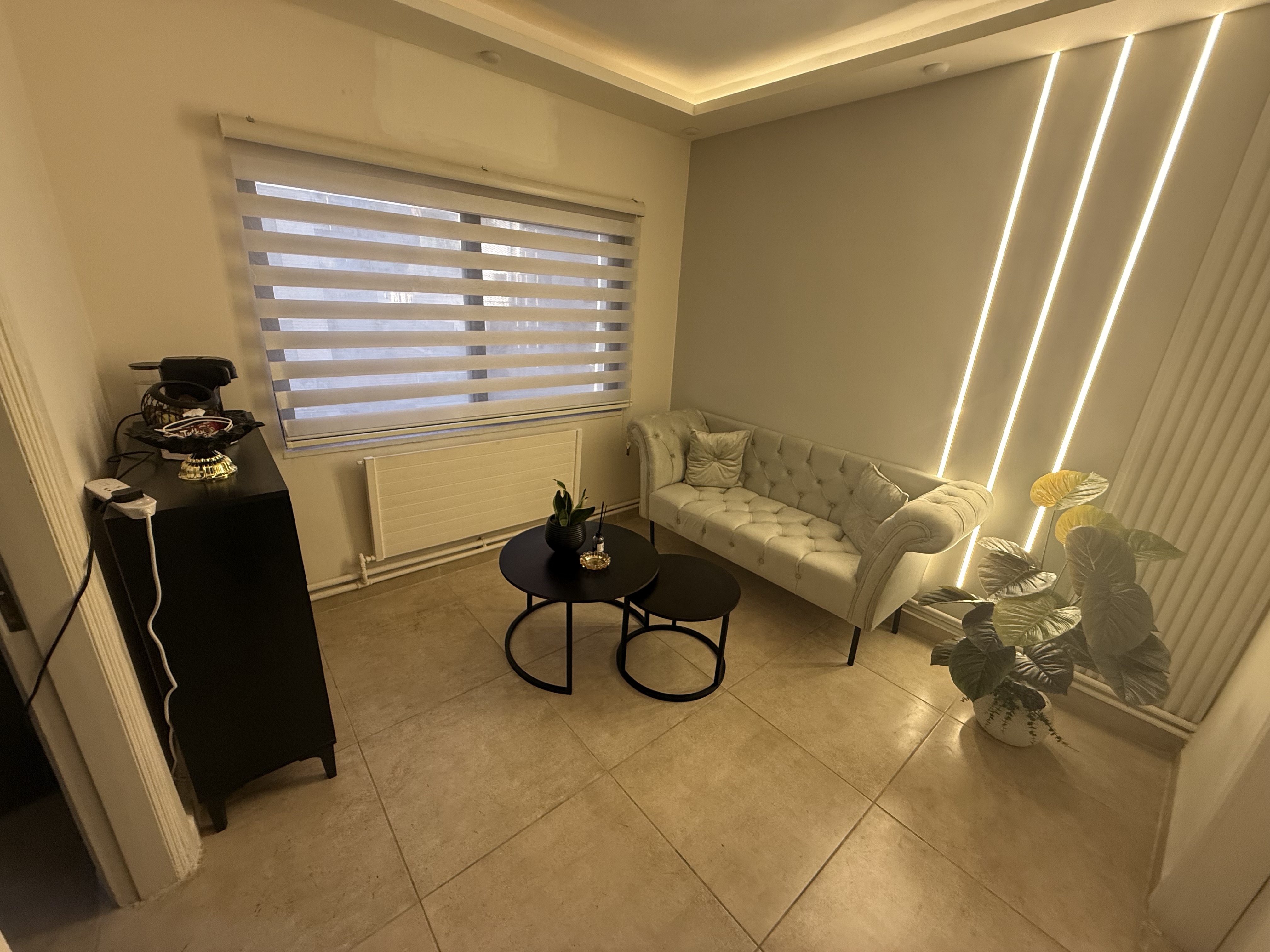 Modern Living room Before