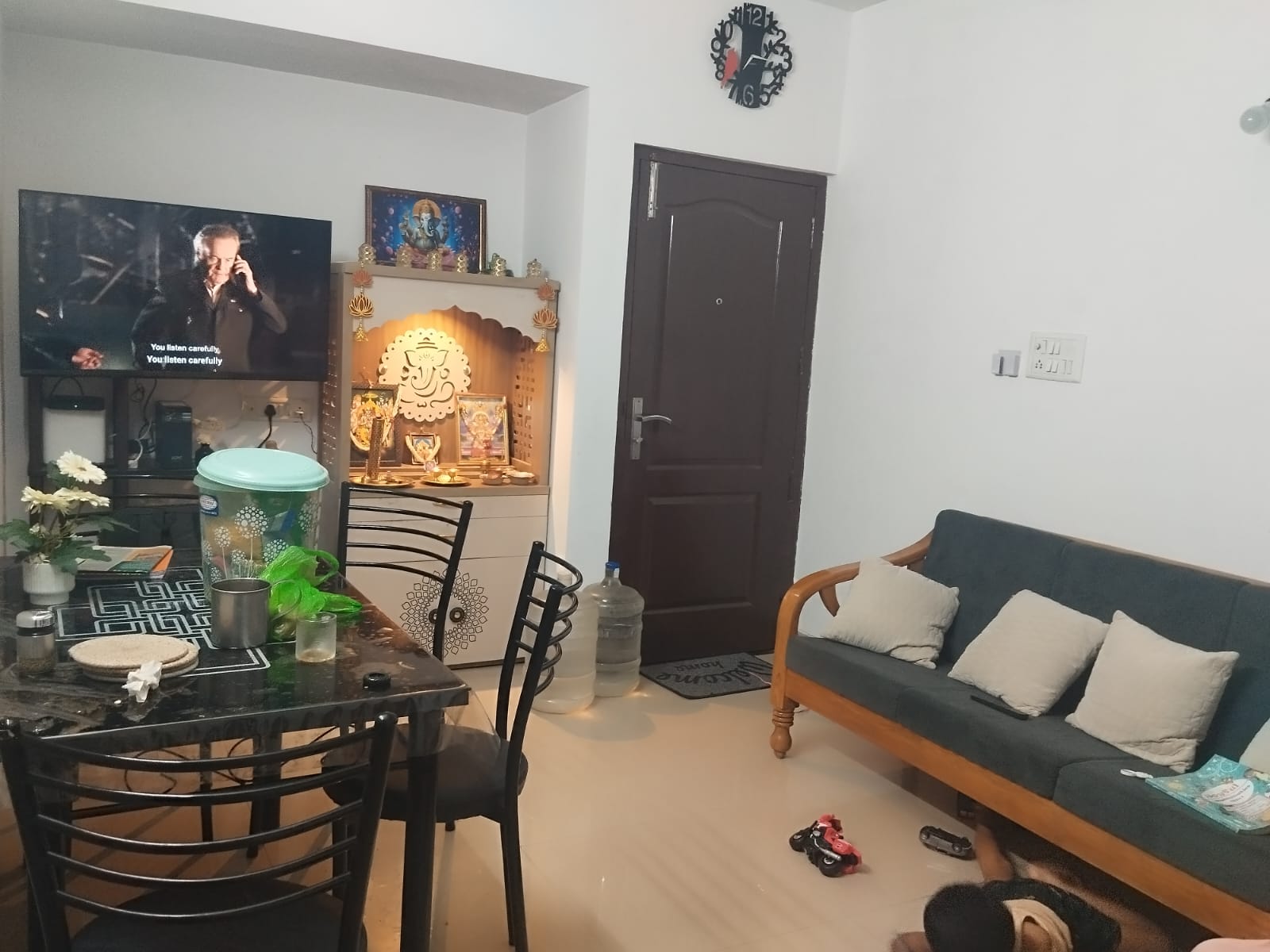 Modern Living room Before