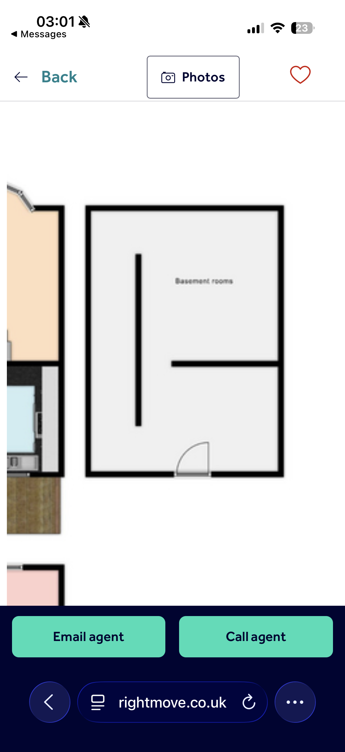 Modern Living room Before