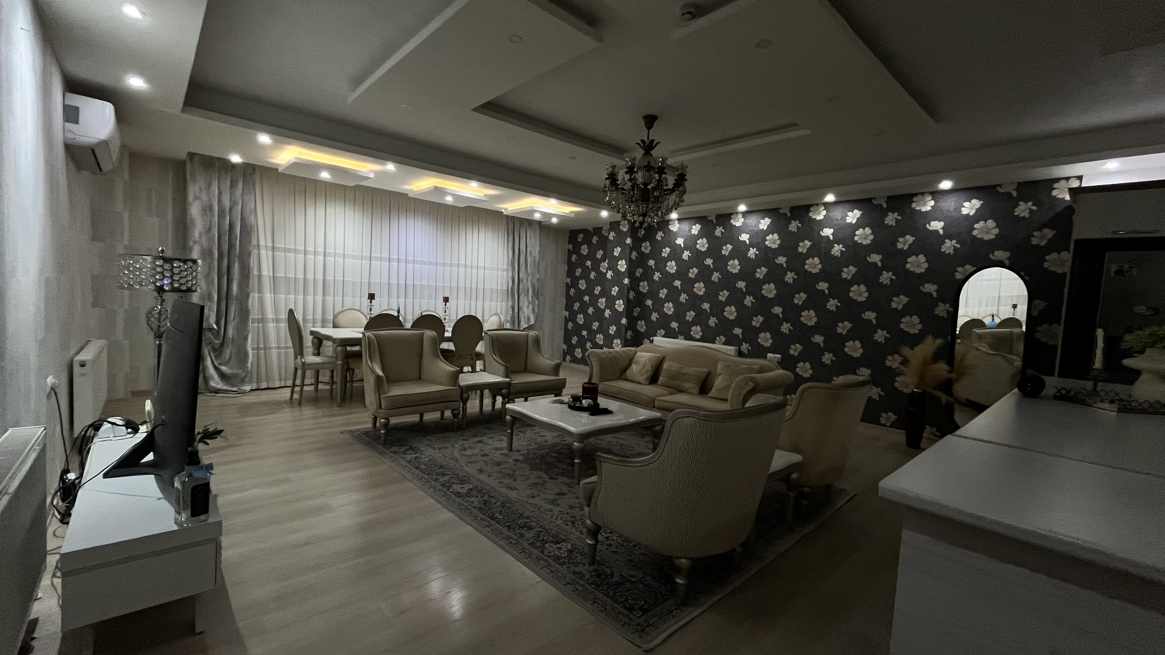 Modern Living room Before