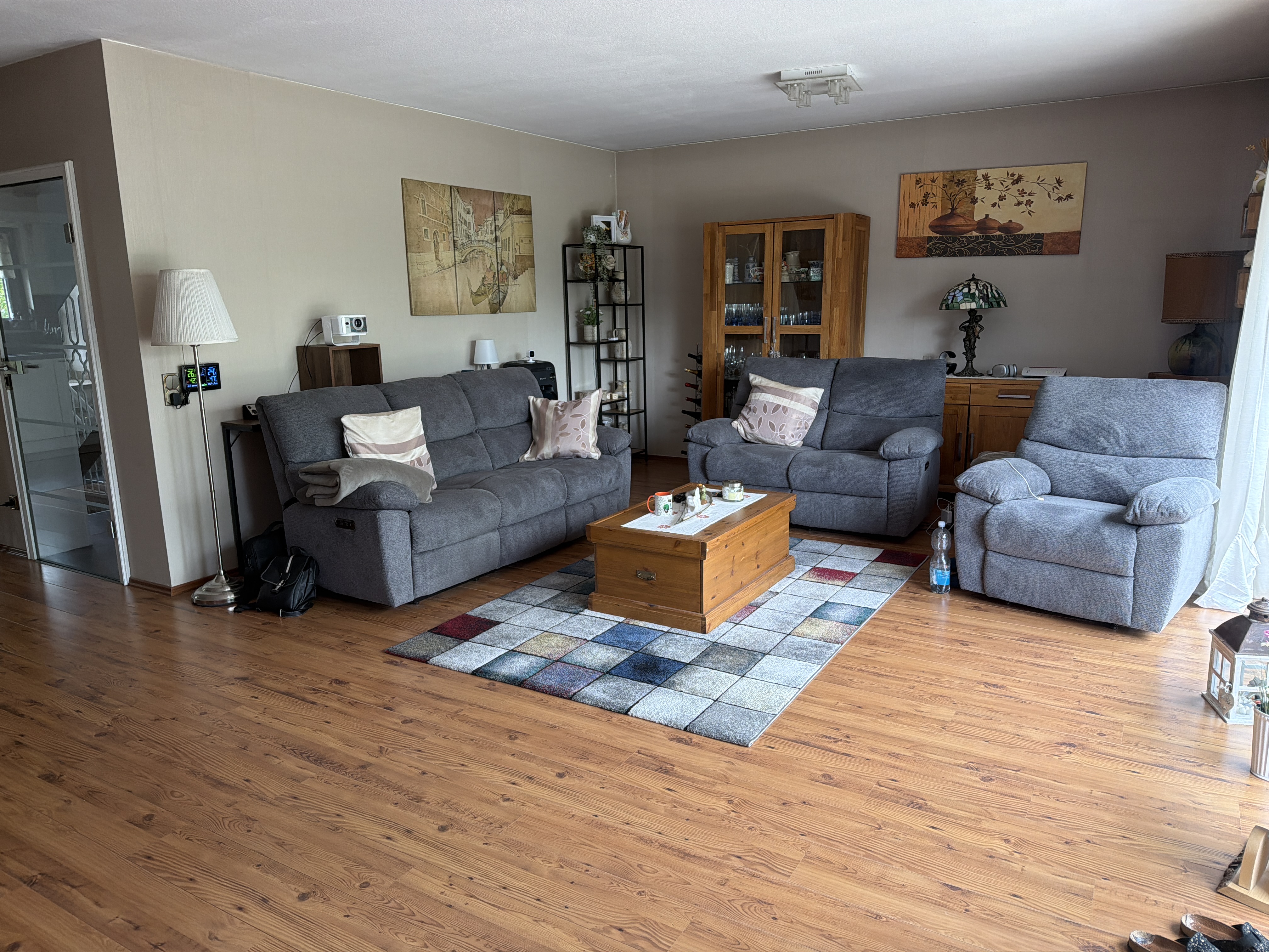 Modern Living room Before