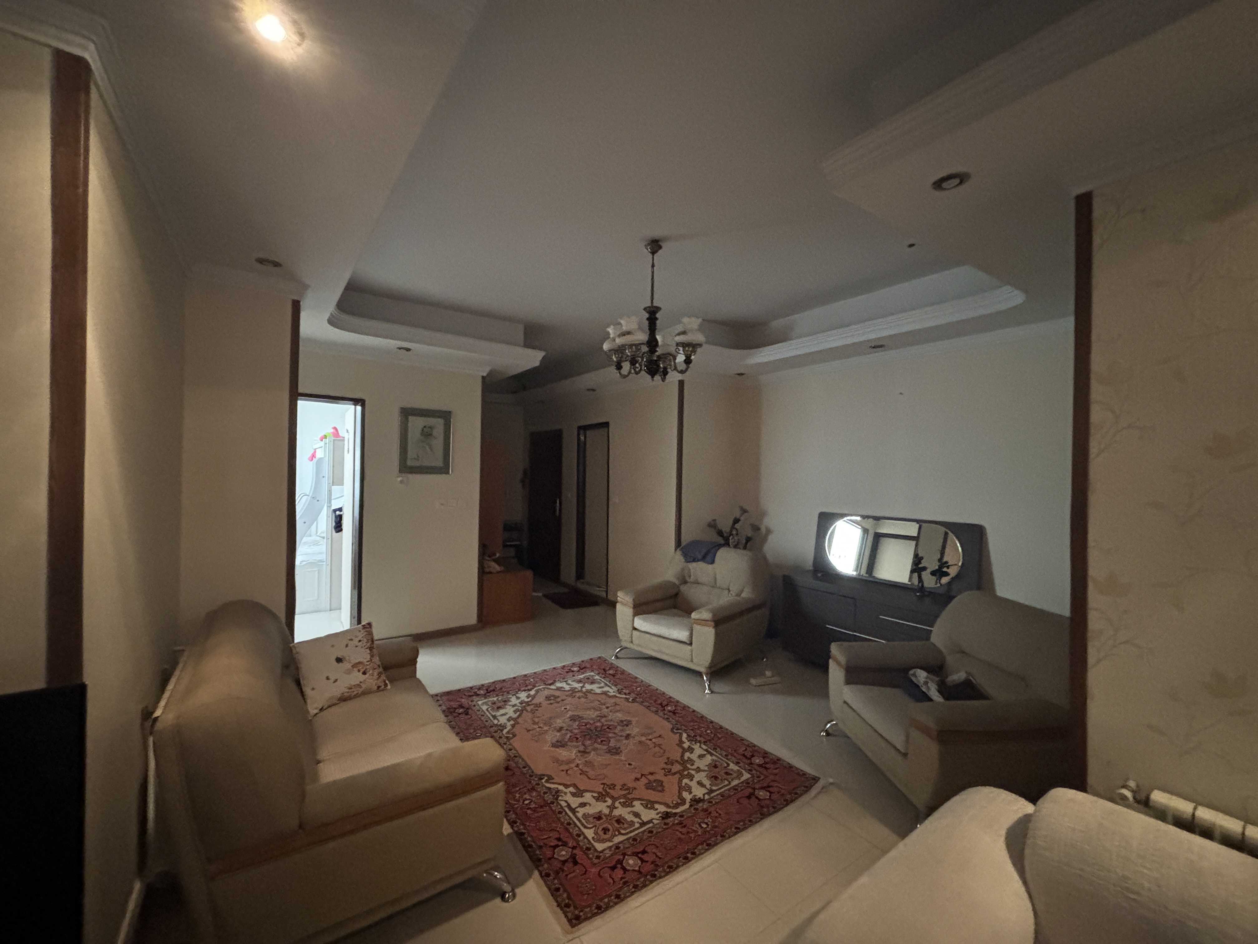 Modern Living room Before