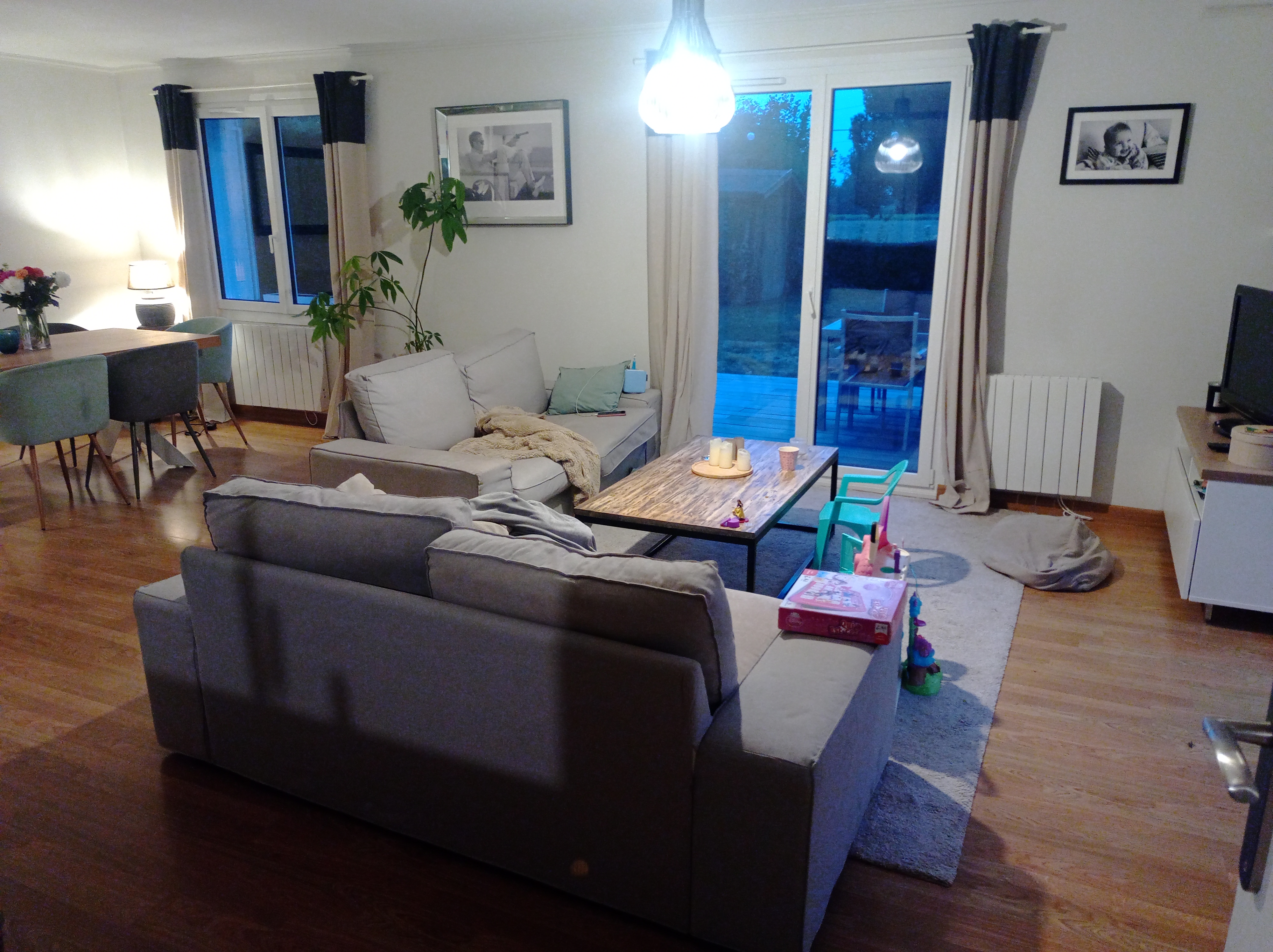 Minimalist Living room Before