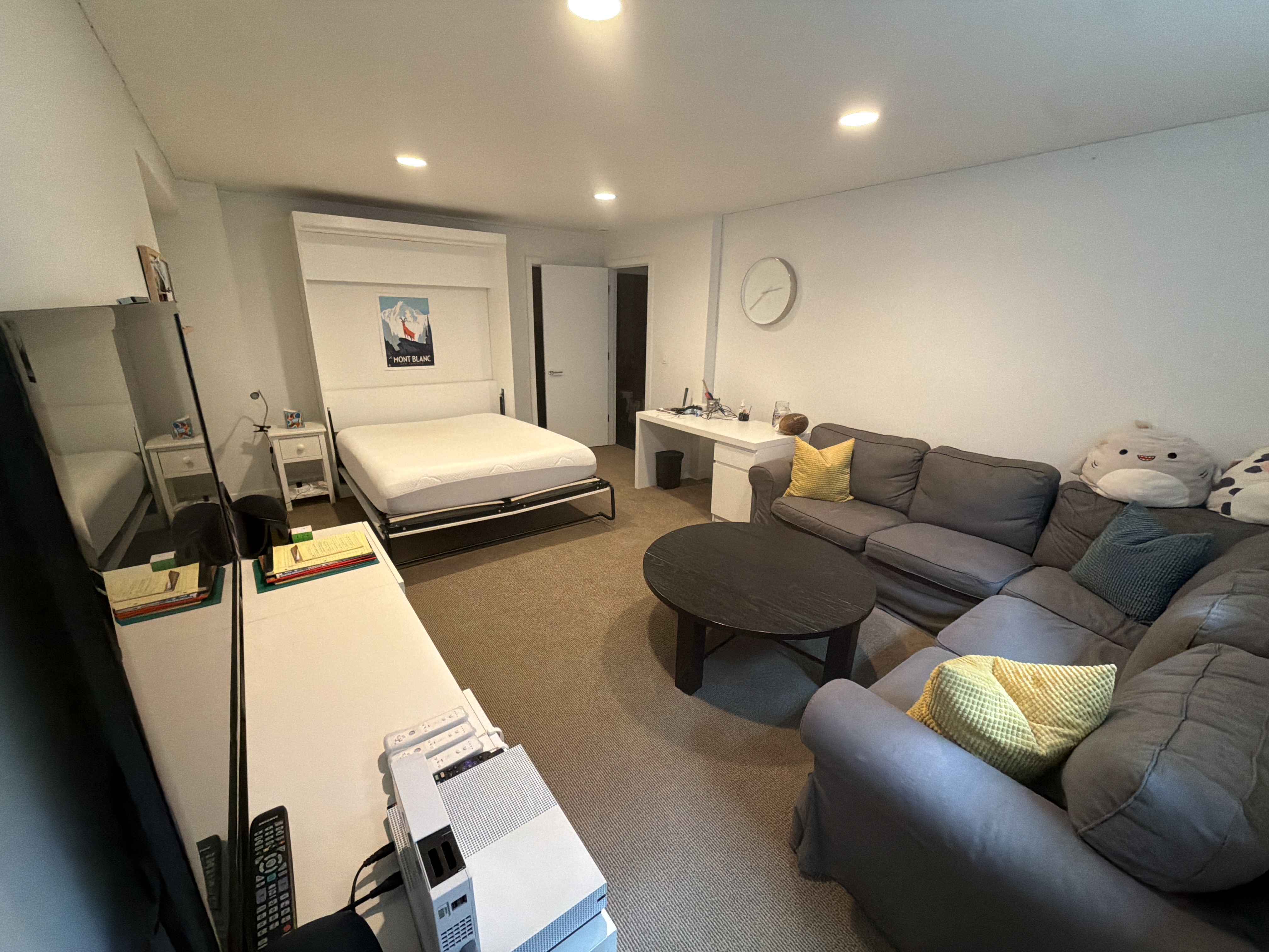 Modern Living room Before