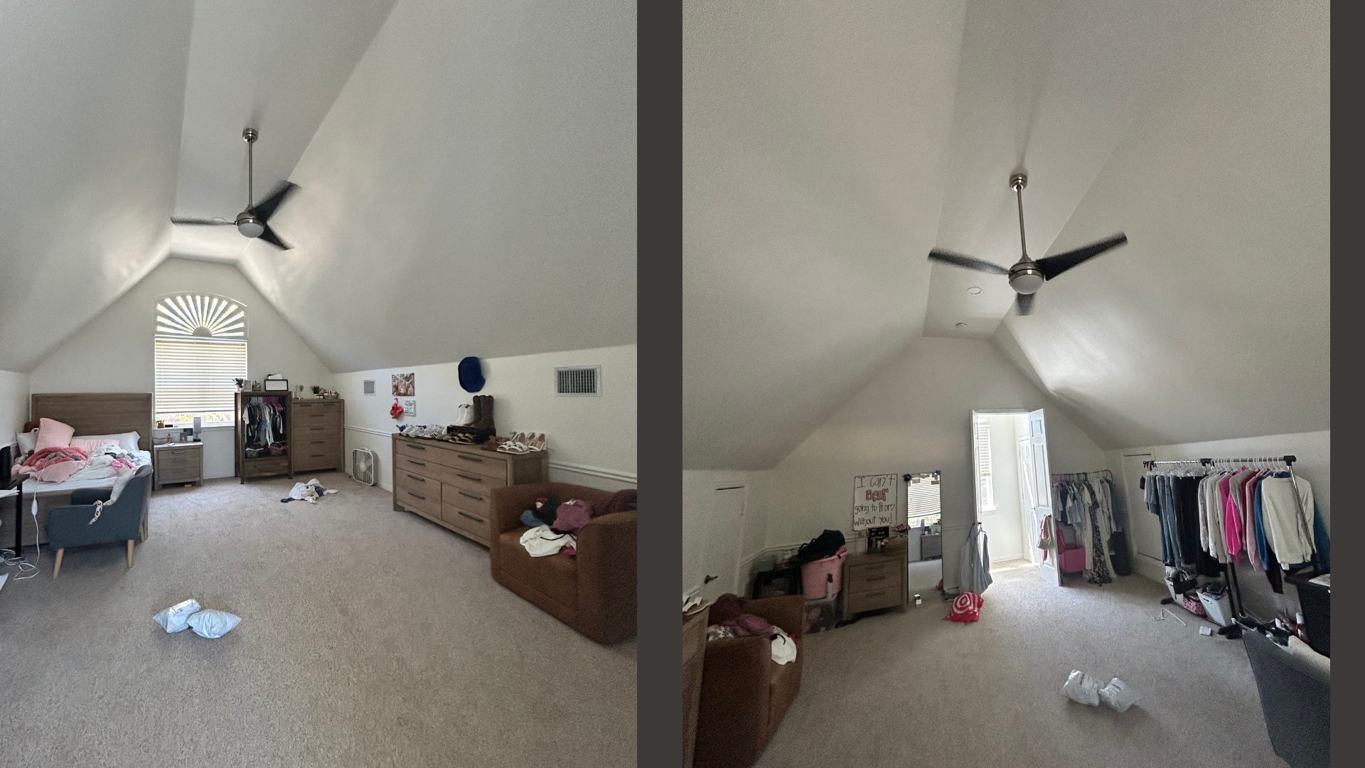 Modern Living room Before