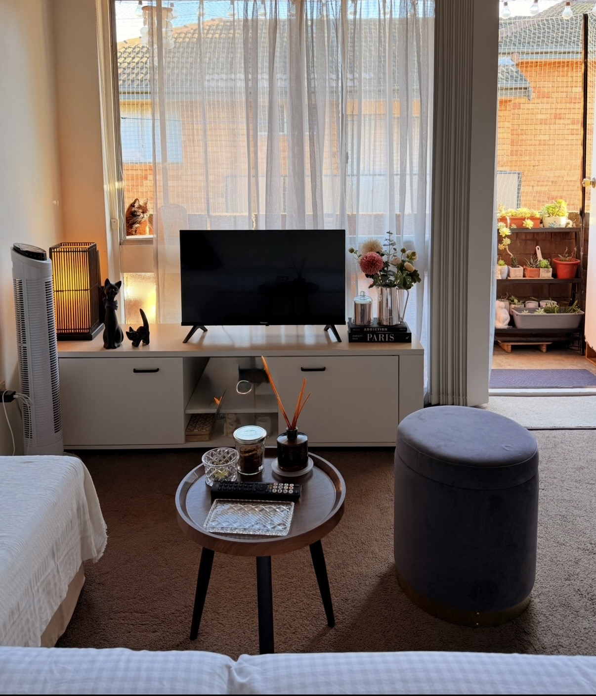 Modern Living room Before