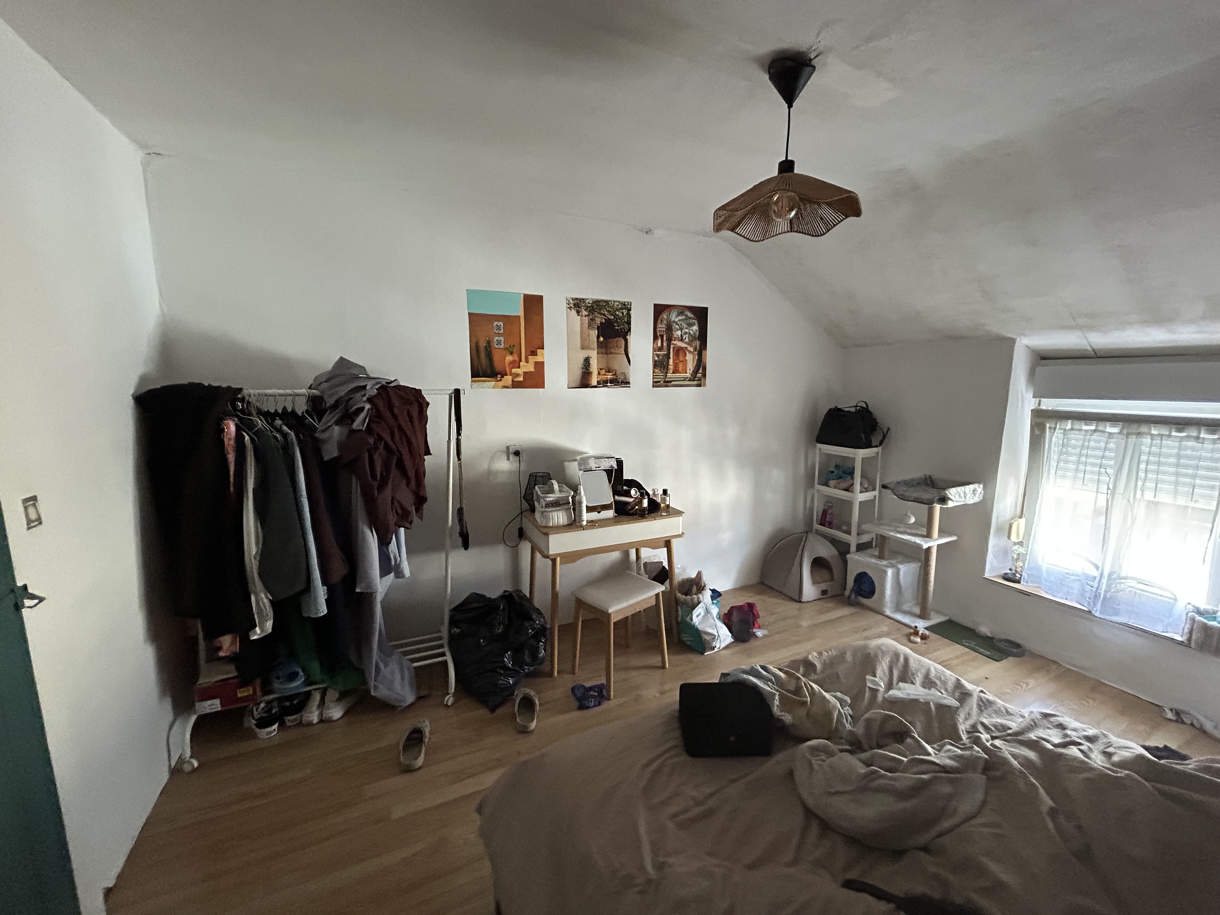Modern Living room Before