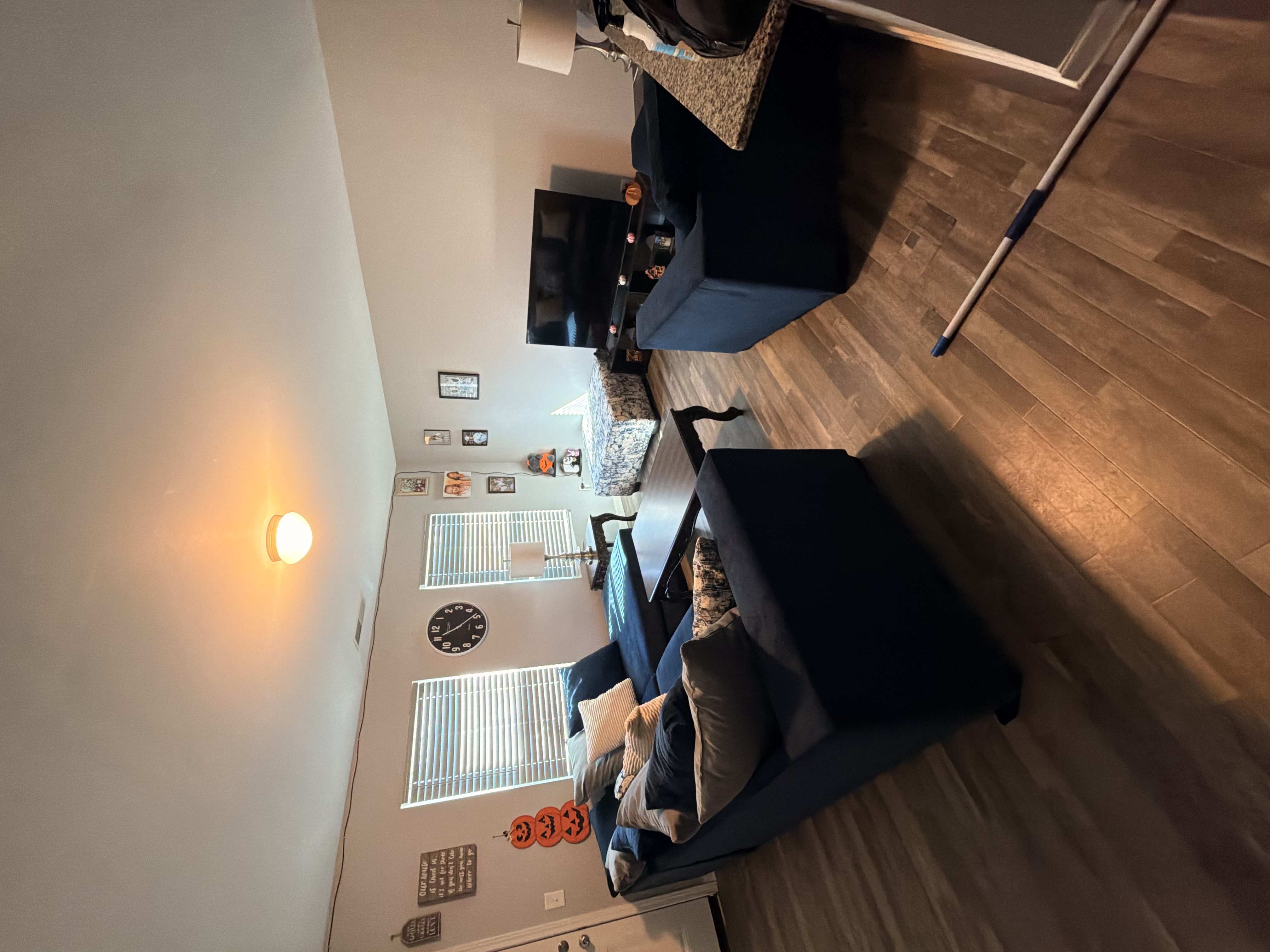 Modern Living room Before