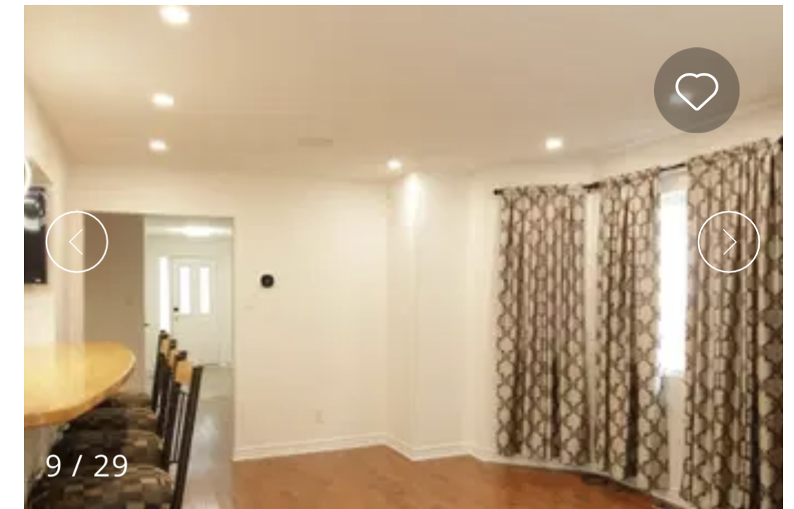 Modern Living room Before