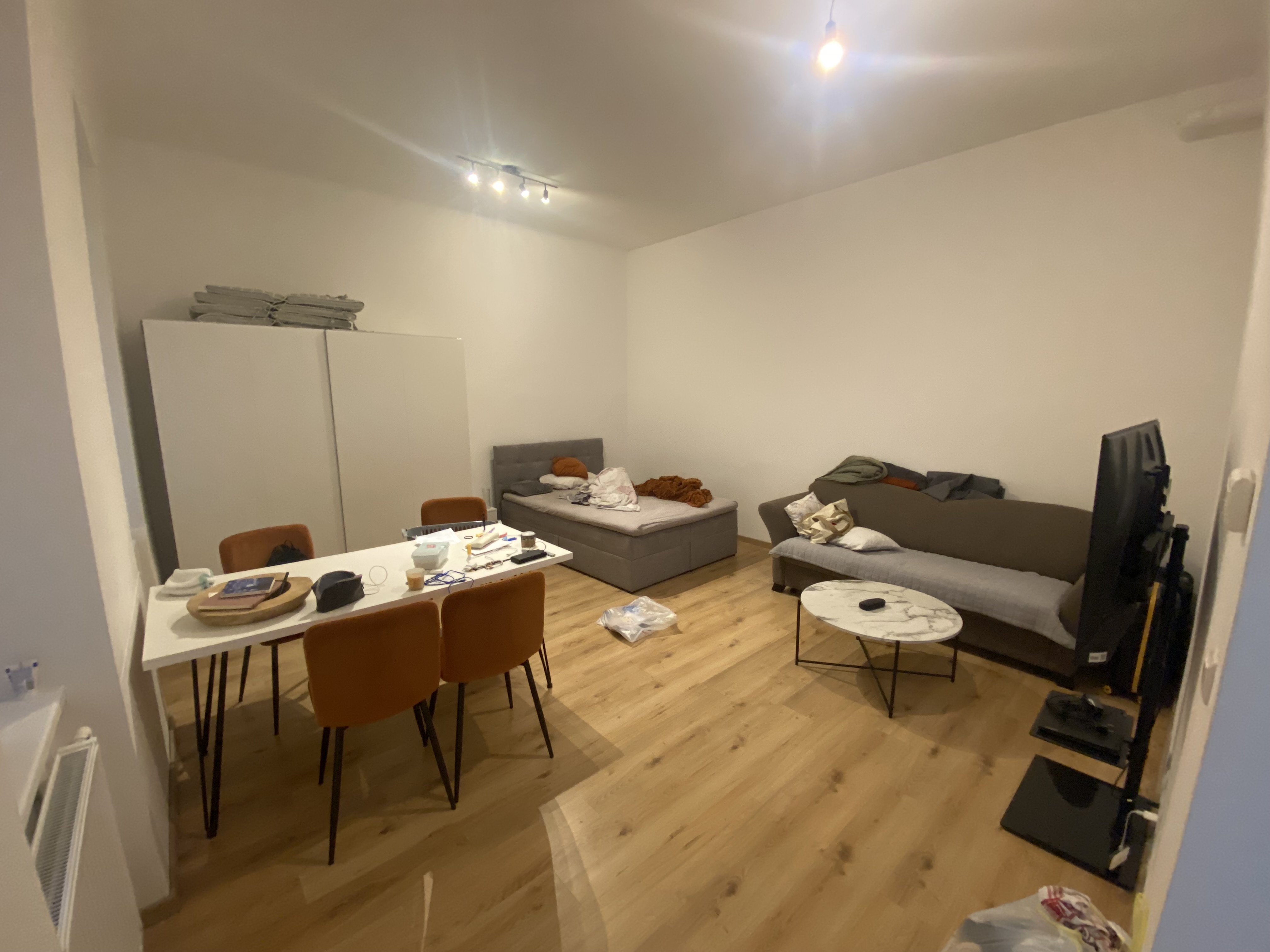 Modern Living room Before