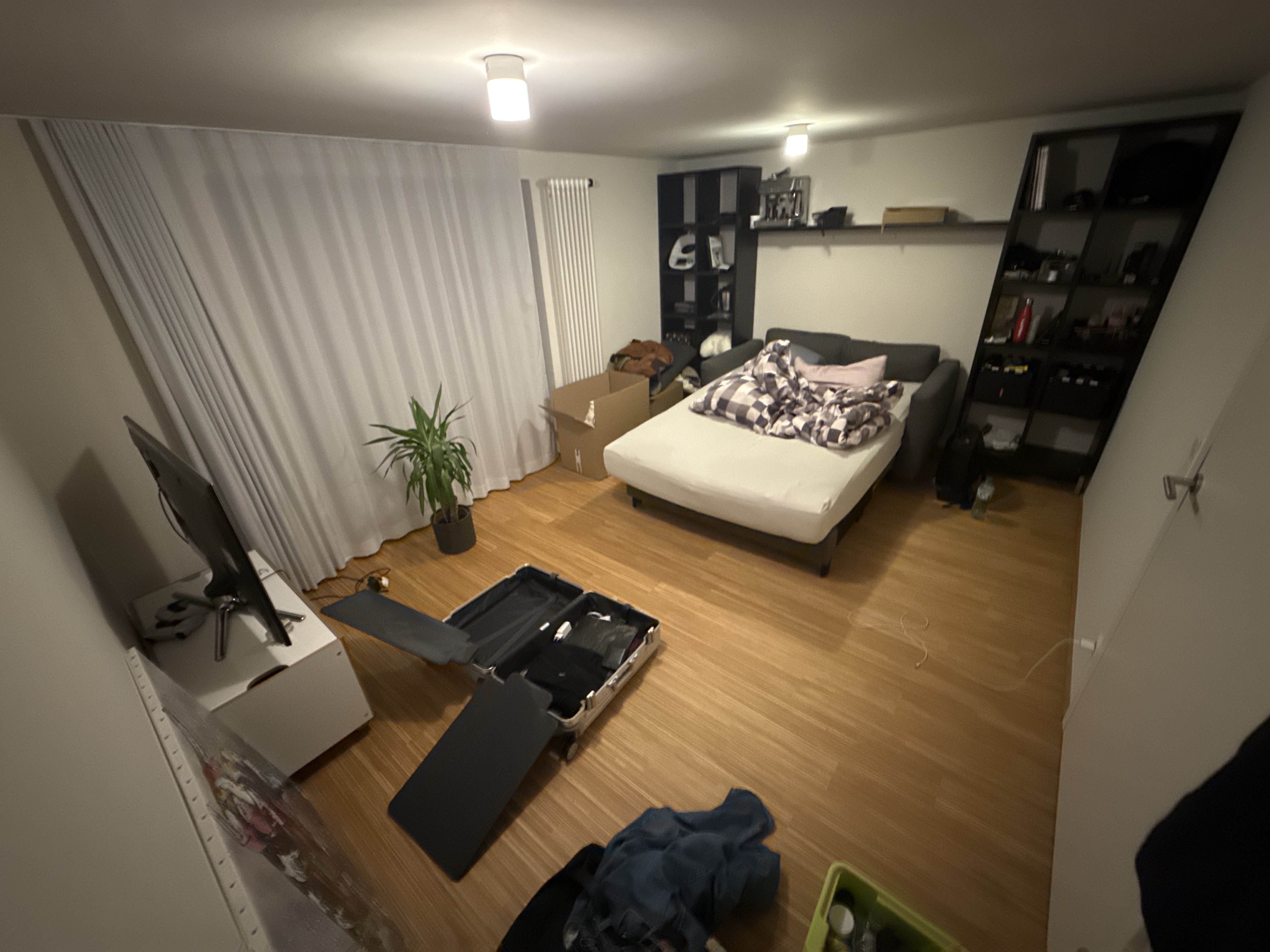 Modern Living room Before
