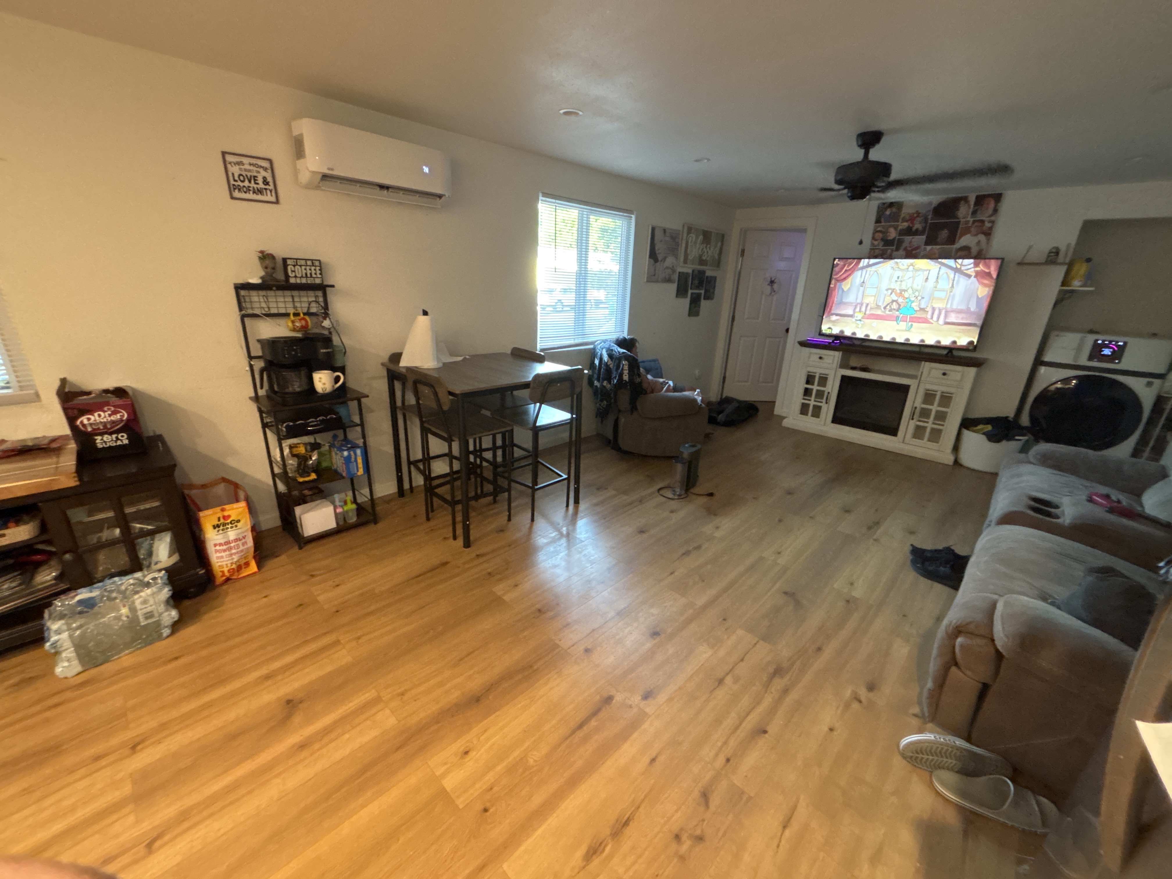 Modern Living room Before