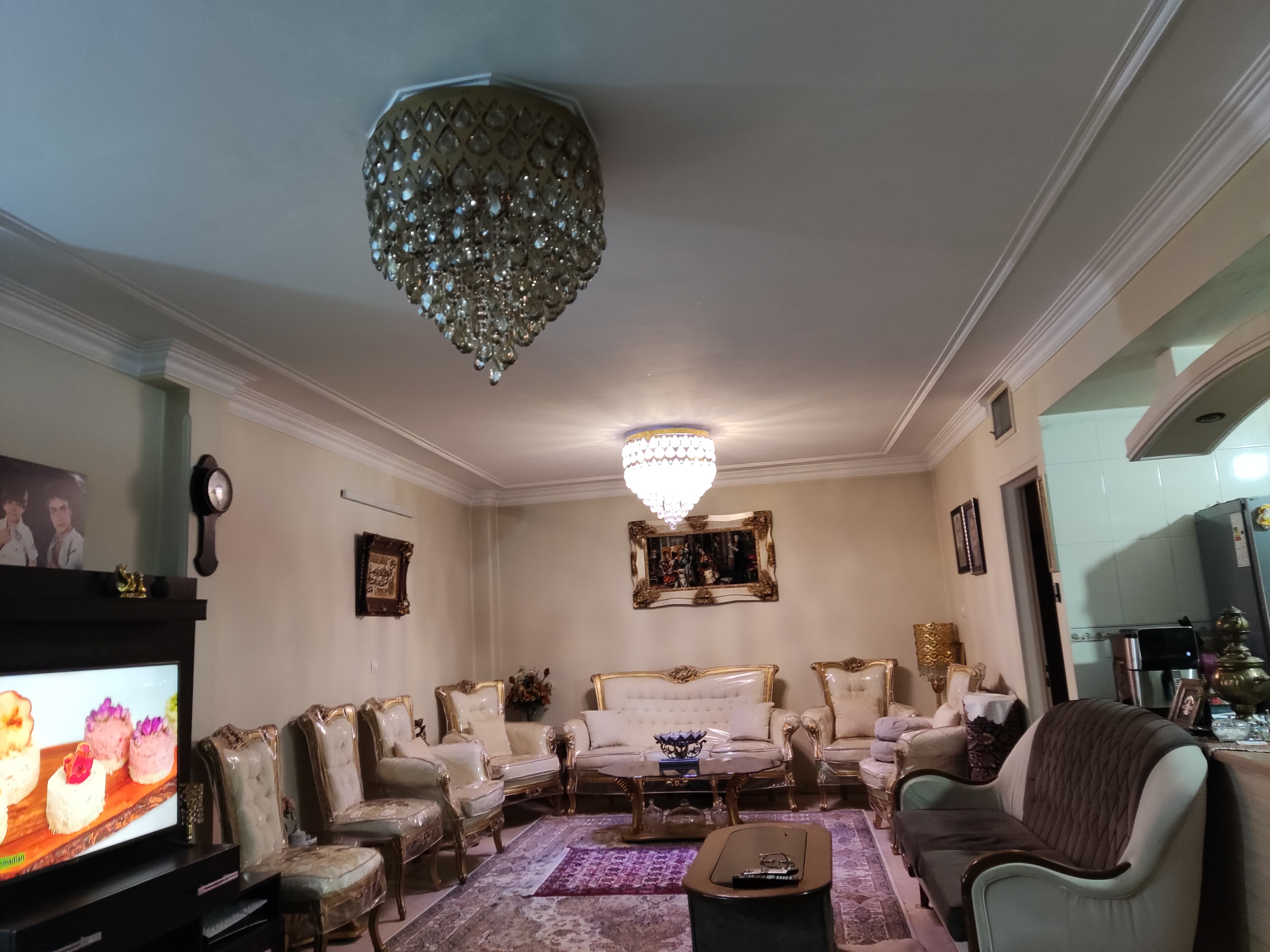Modern Living room Before