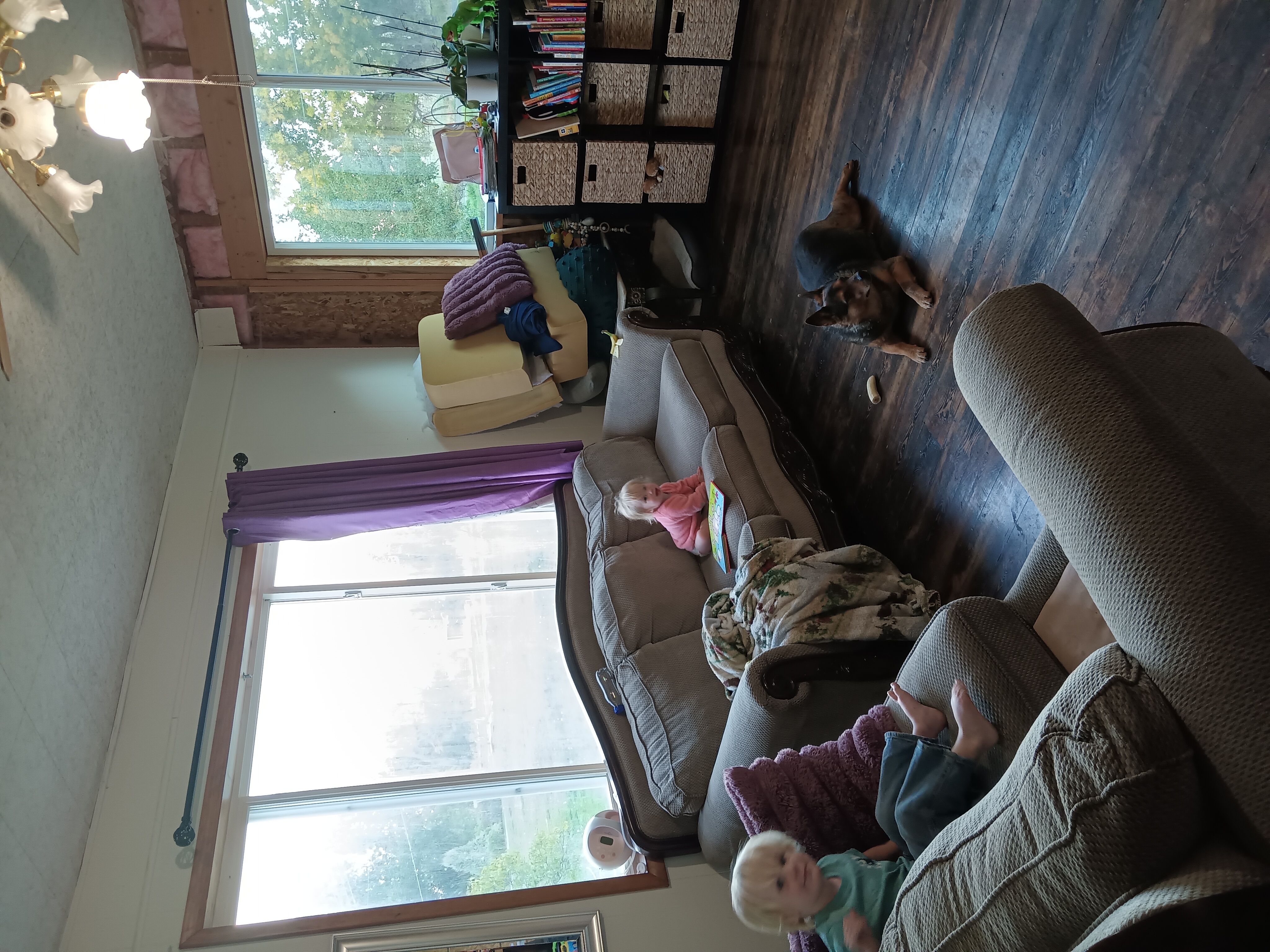 Modern Living room Before