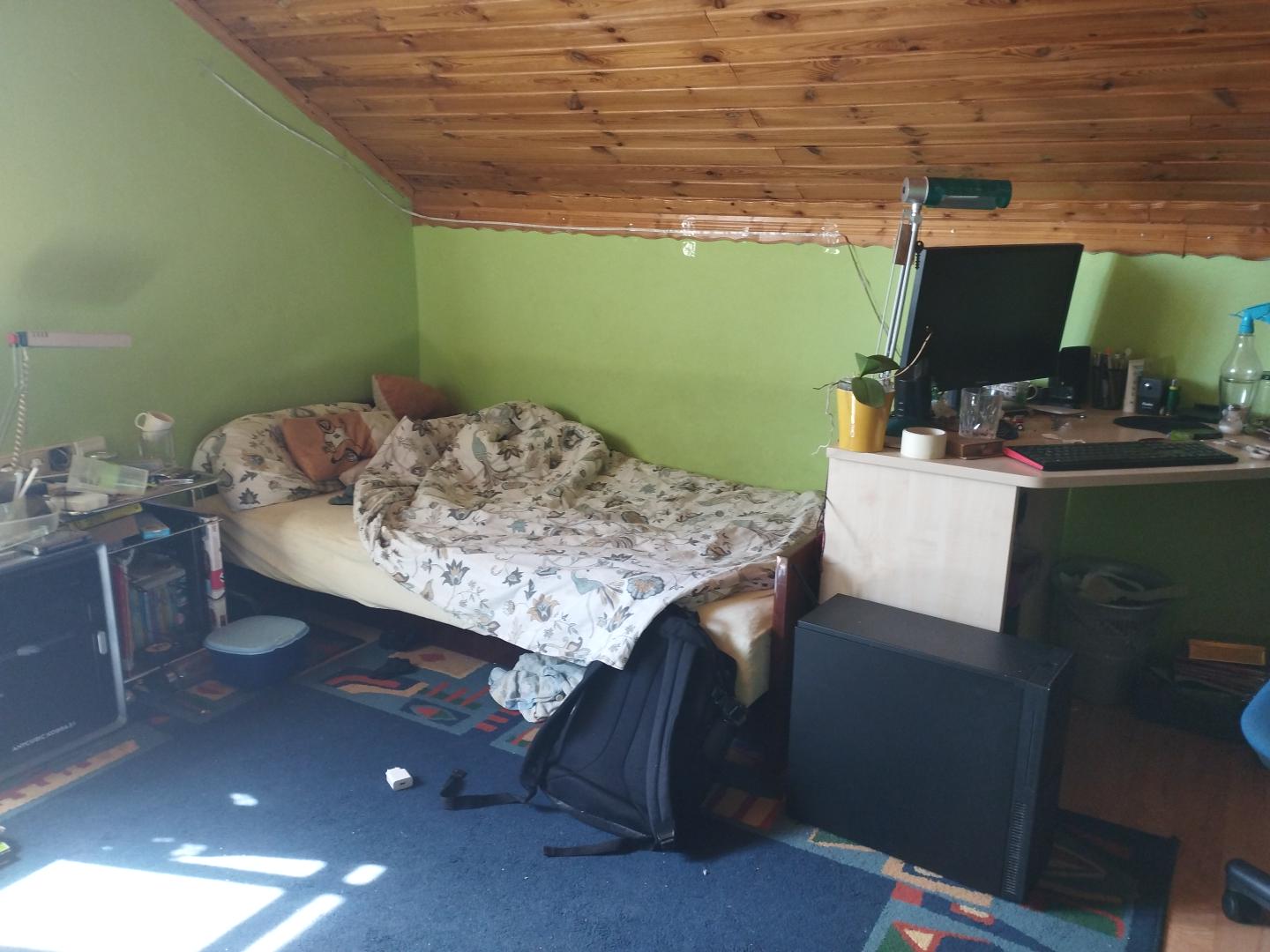 Modern Living room Before
