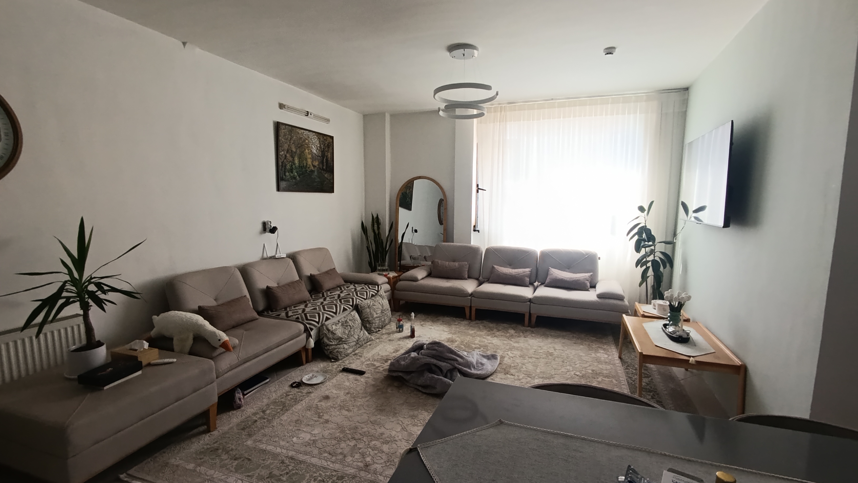 Modern Living room Before