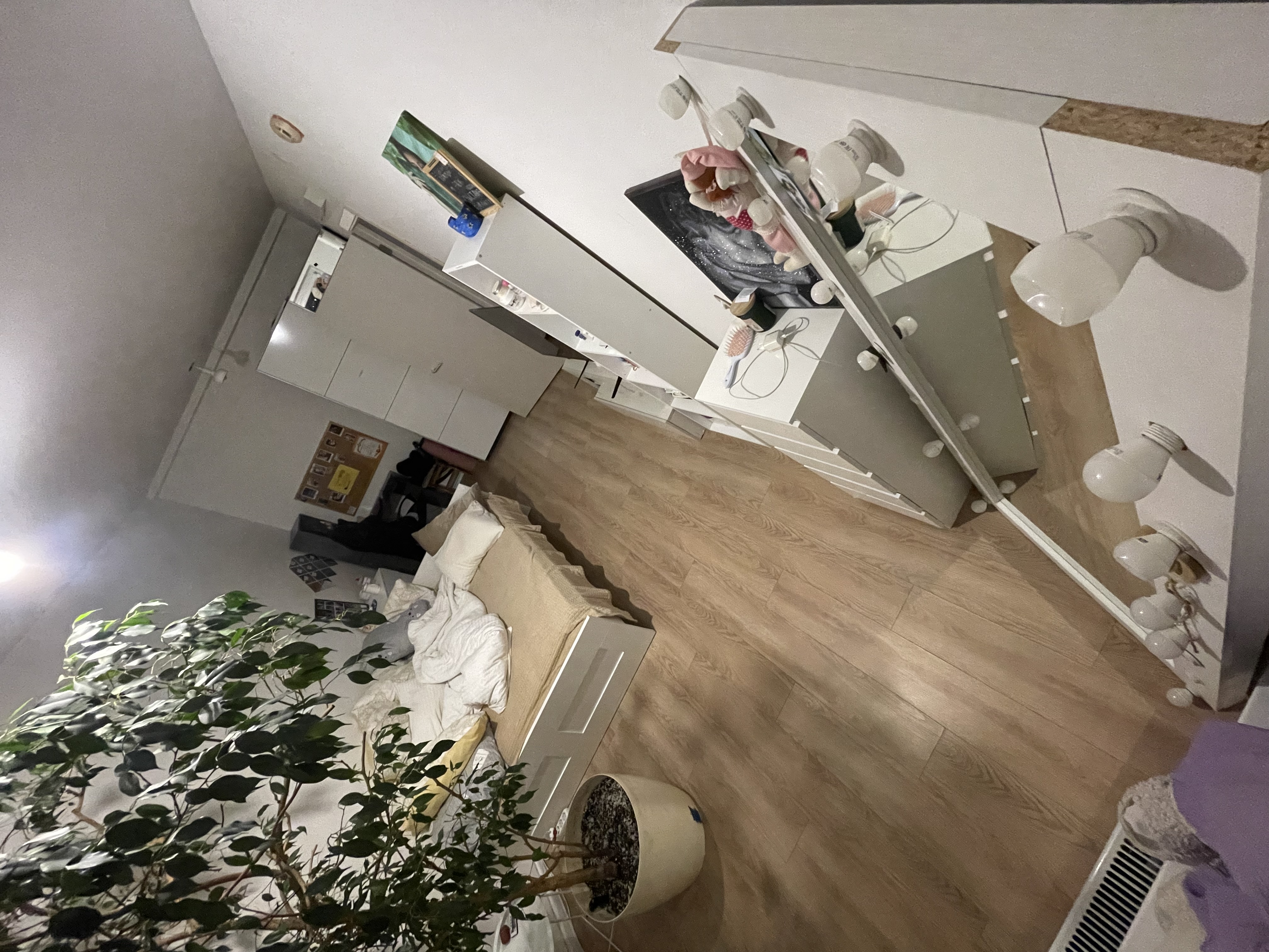 Modern Living room Before
