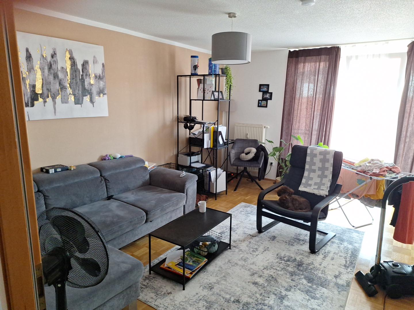 Modern Living room Before