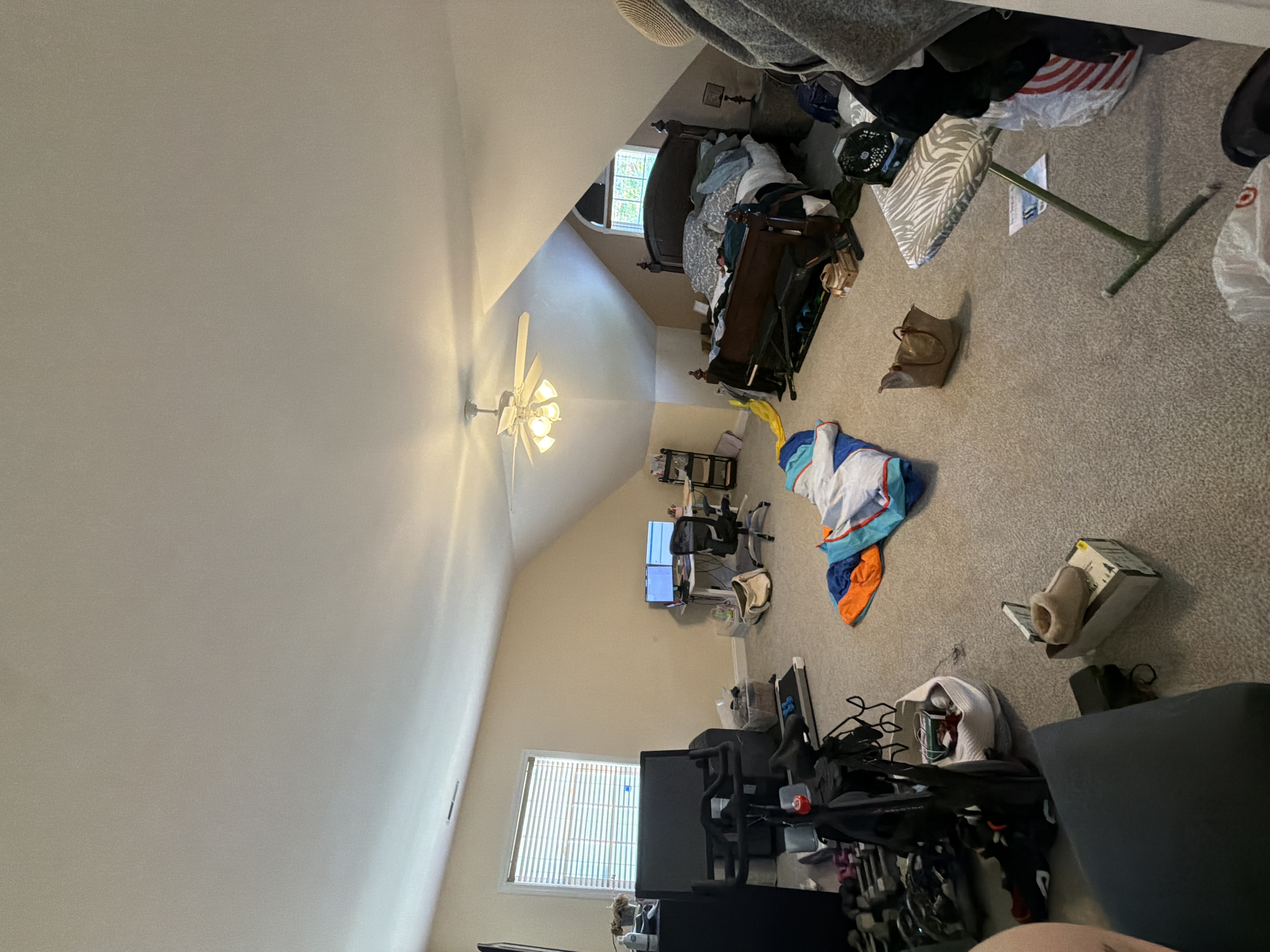 Modern Living room Before