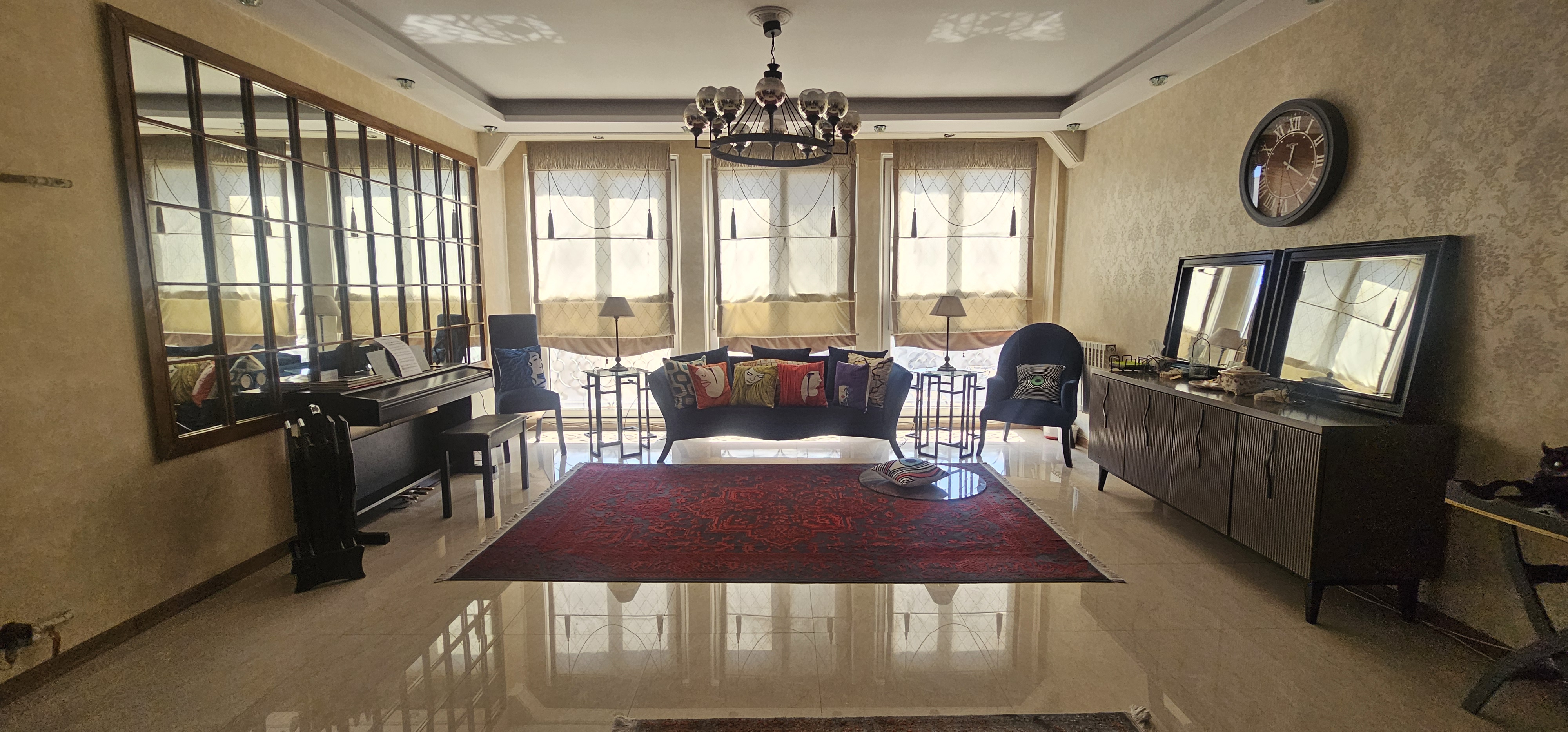 Modern Living room Before