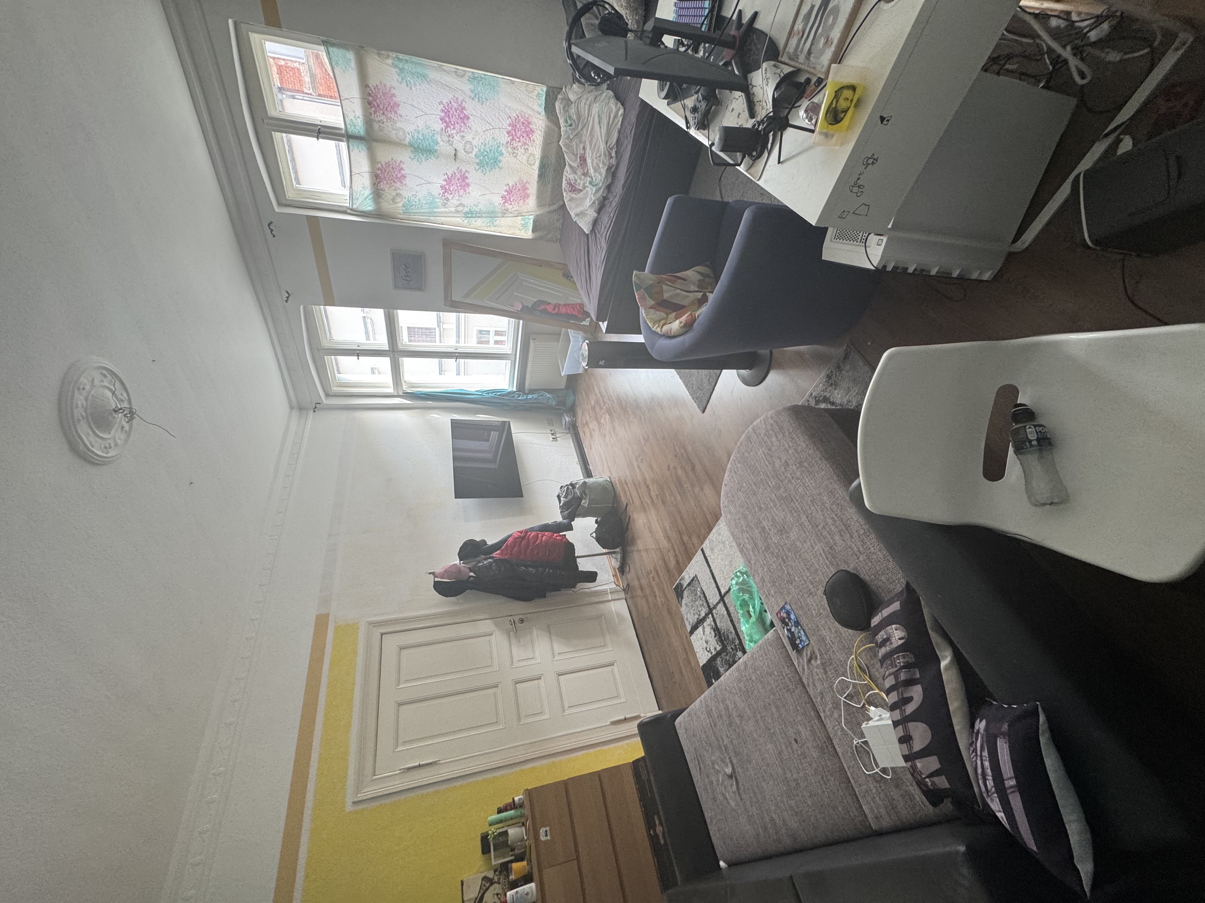 Modern Living room Before