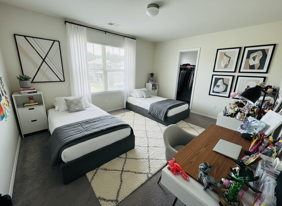 Modern Living room After